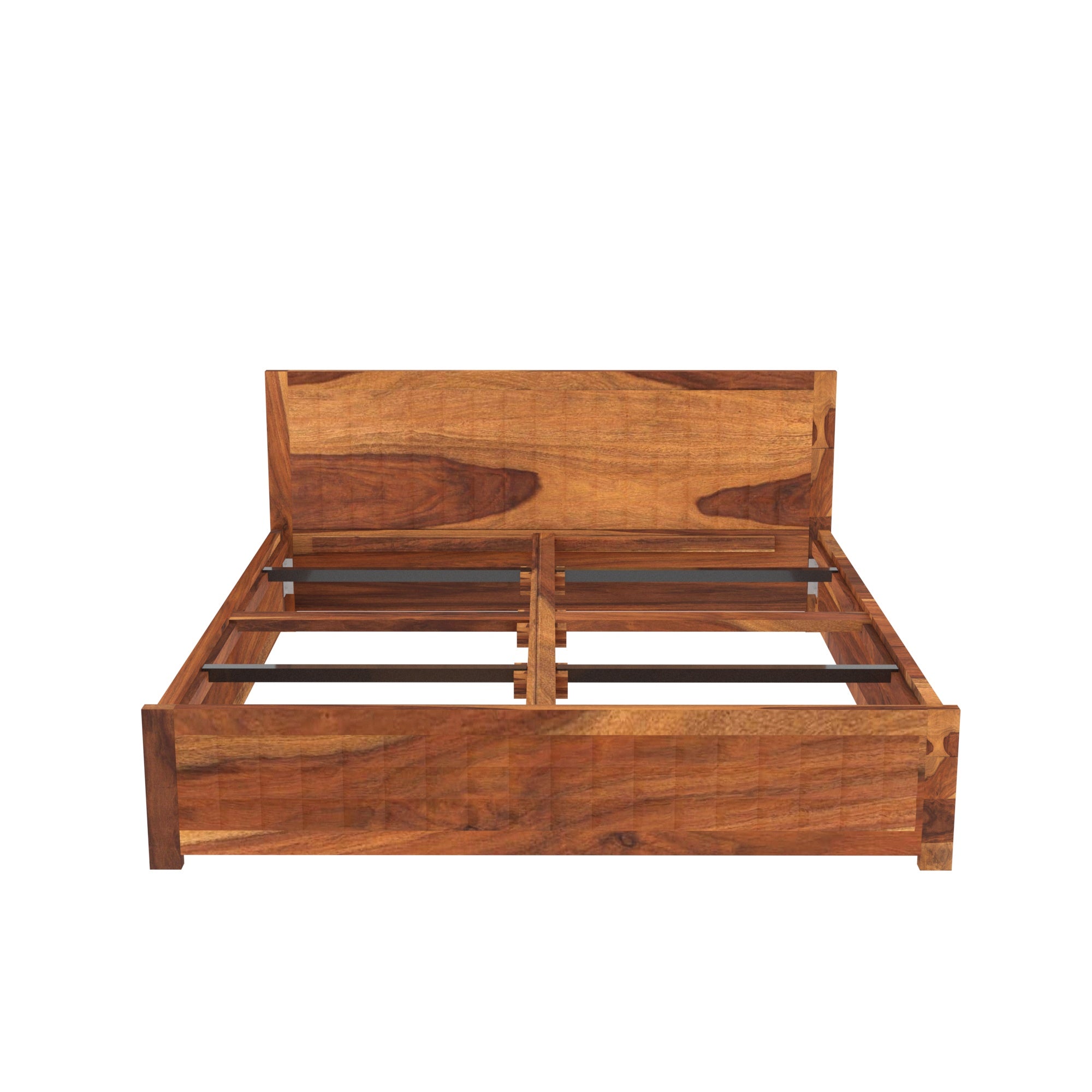 Wooden Simple Headboard designed Bed Bed