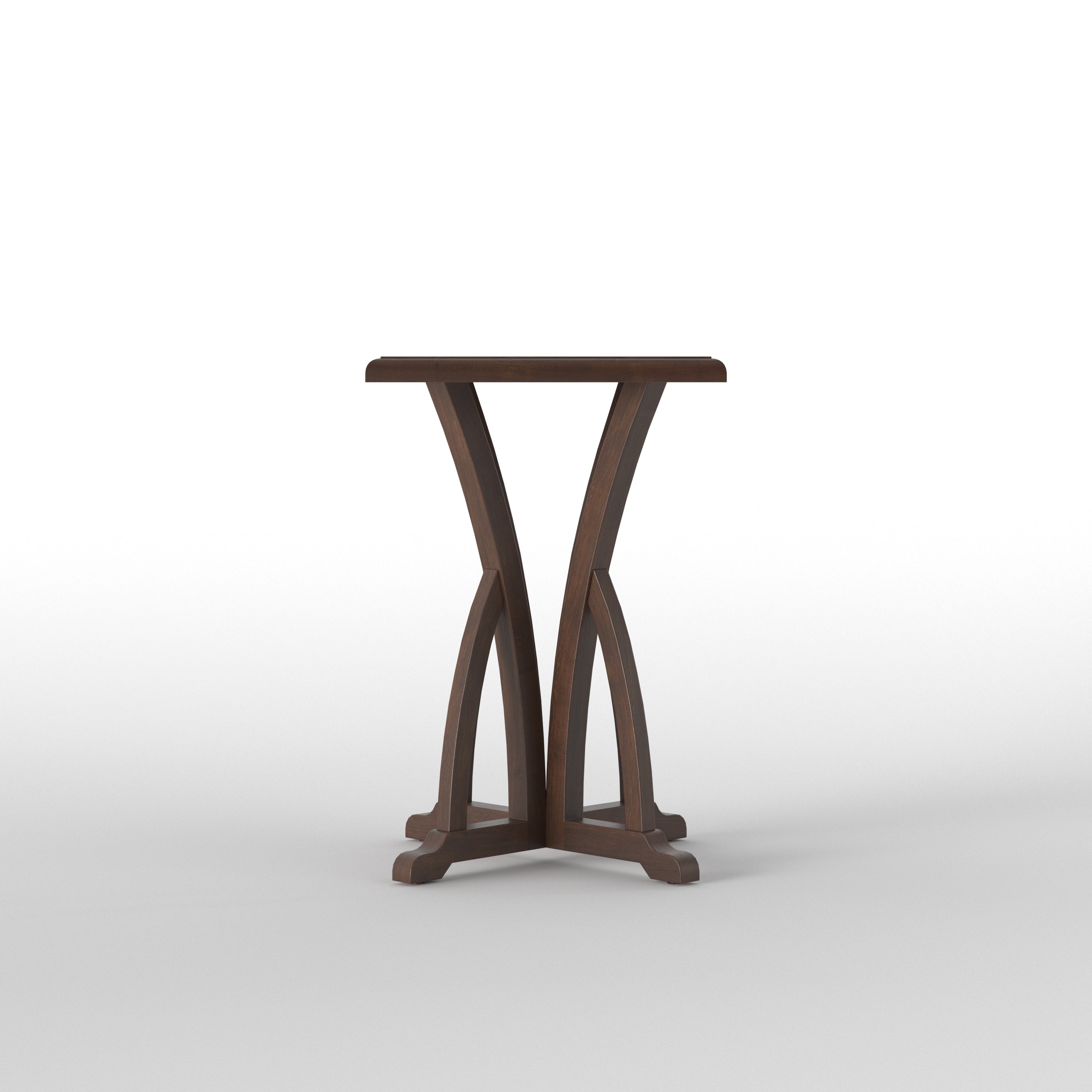 Modern Sculptural Accent Side Table End Table