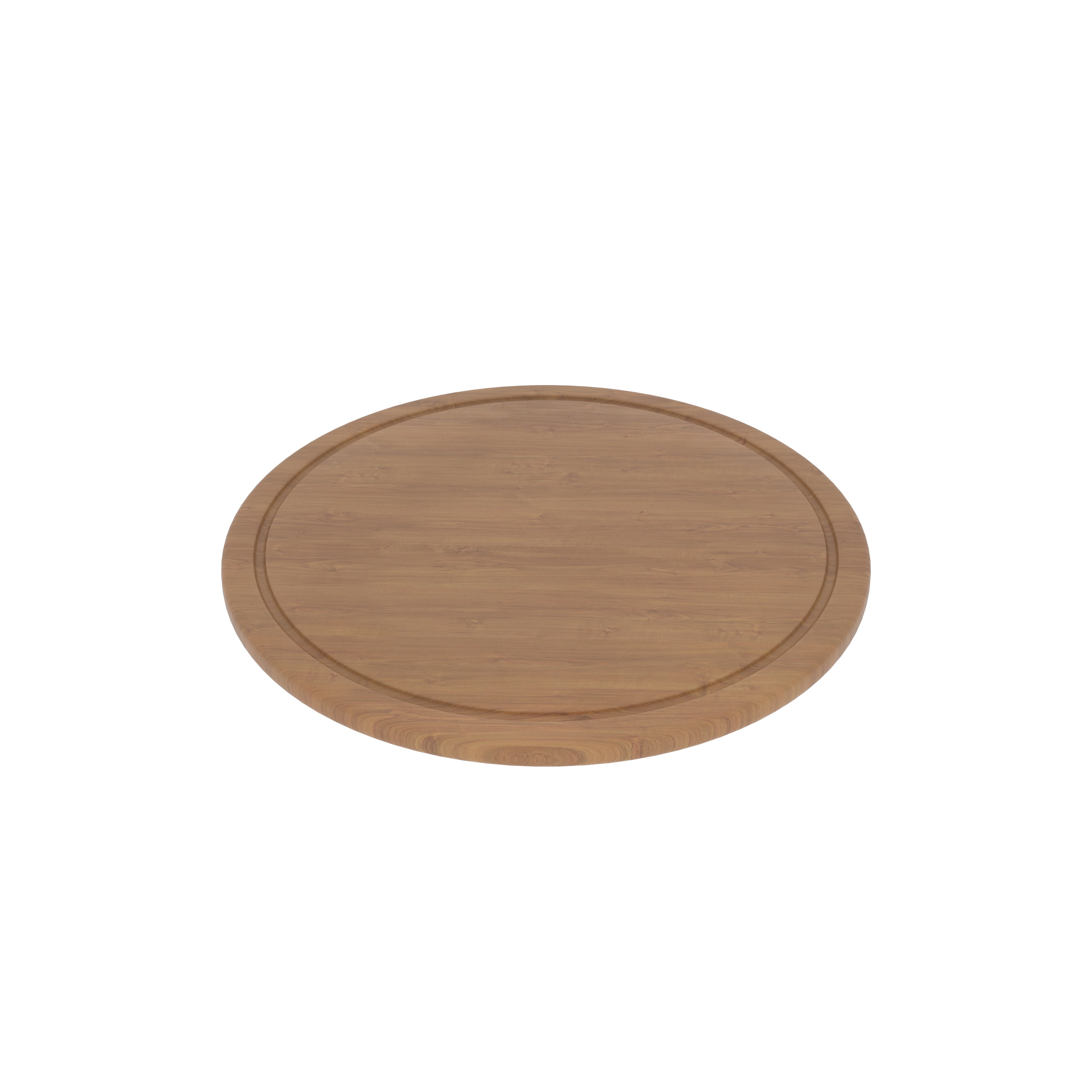 Lioren Heritage Luxury Round Wooden Cutting & Serving Board with Classic Artisan Finish