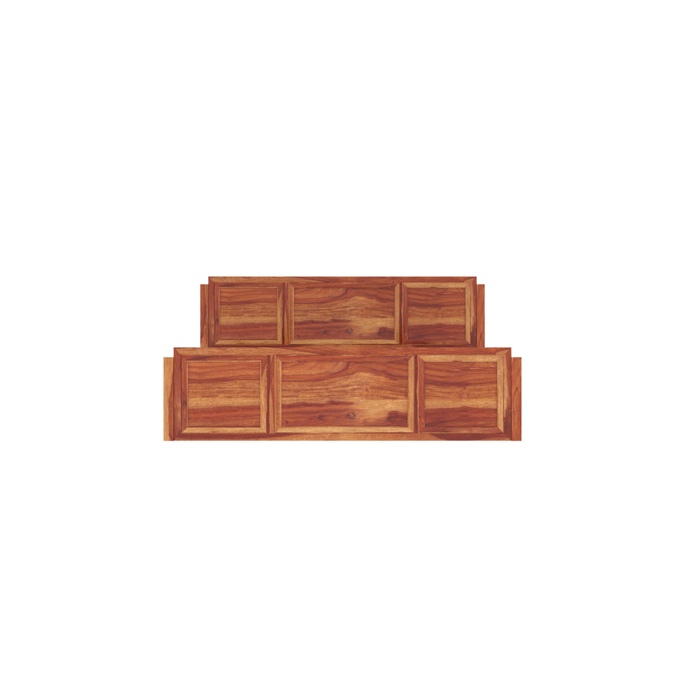 Ethnic Handmade Solid Wood Storage Bed
