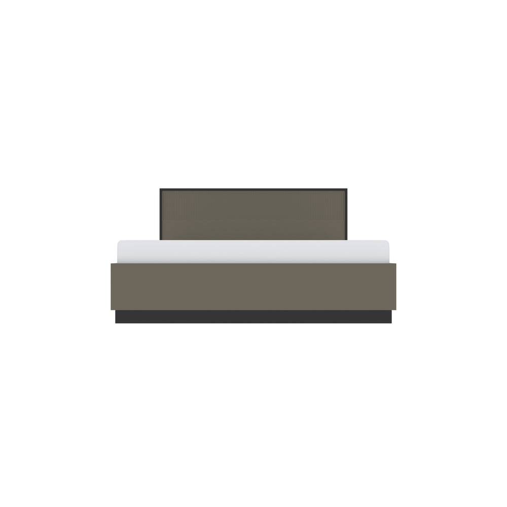 Classic Engineered wood Upholstered Queen Size Bed