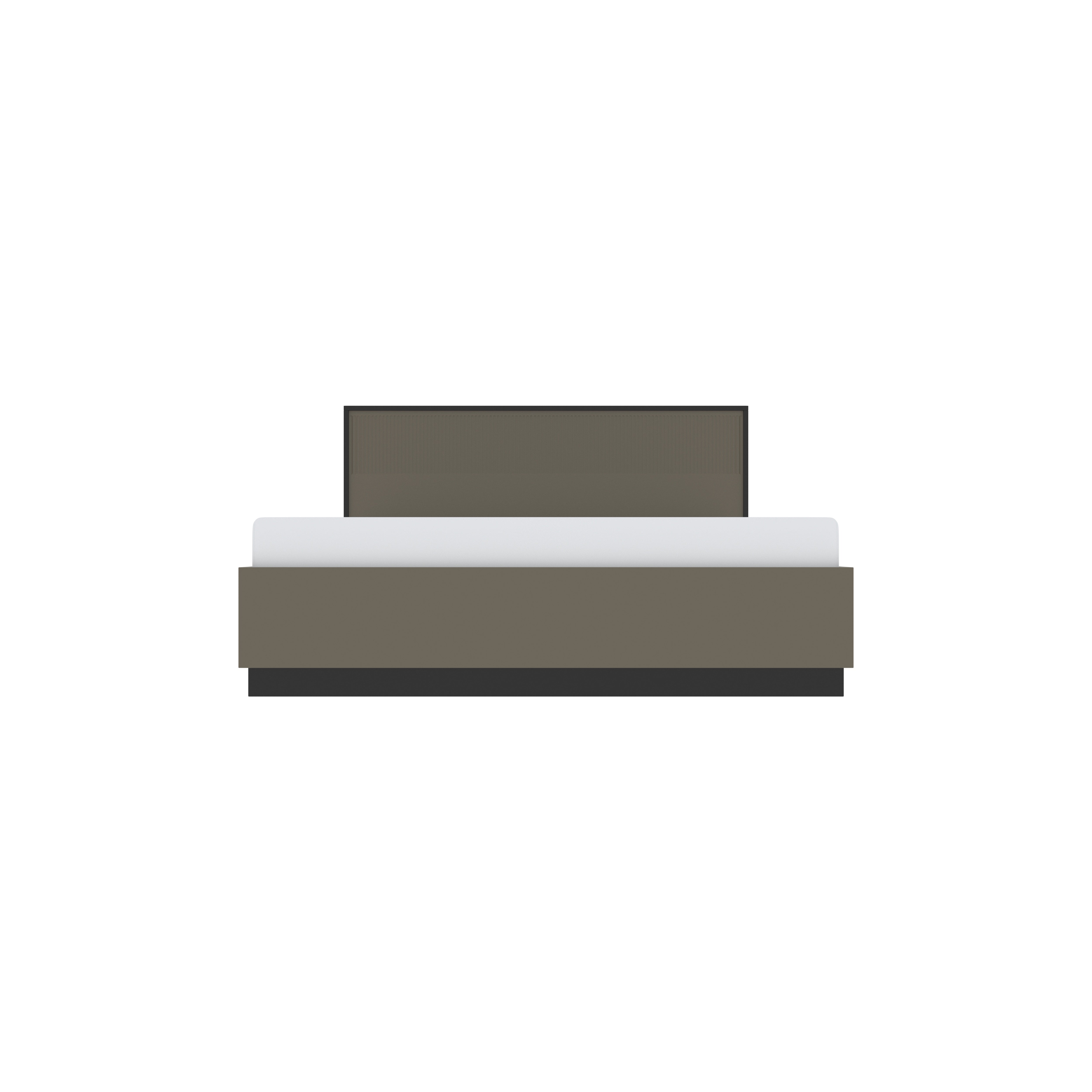 Classic Engineered wood Upholstered Queen Size Bed Bed