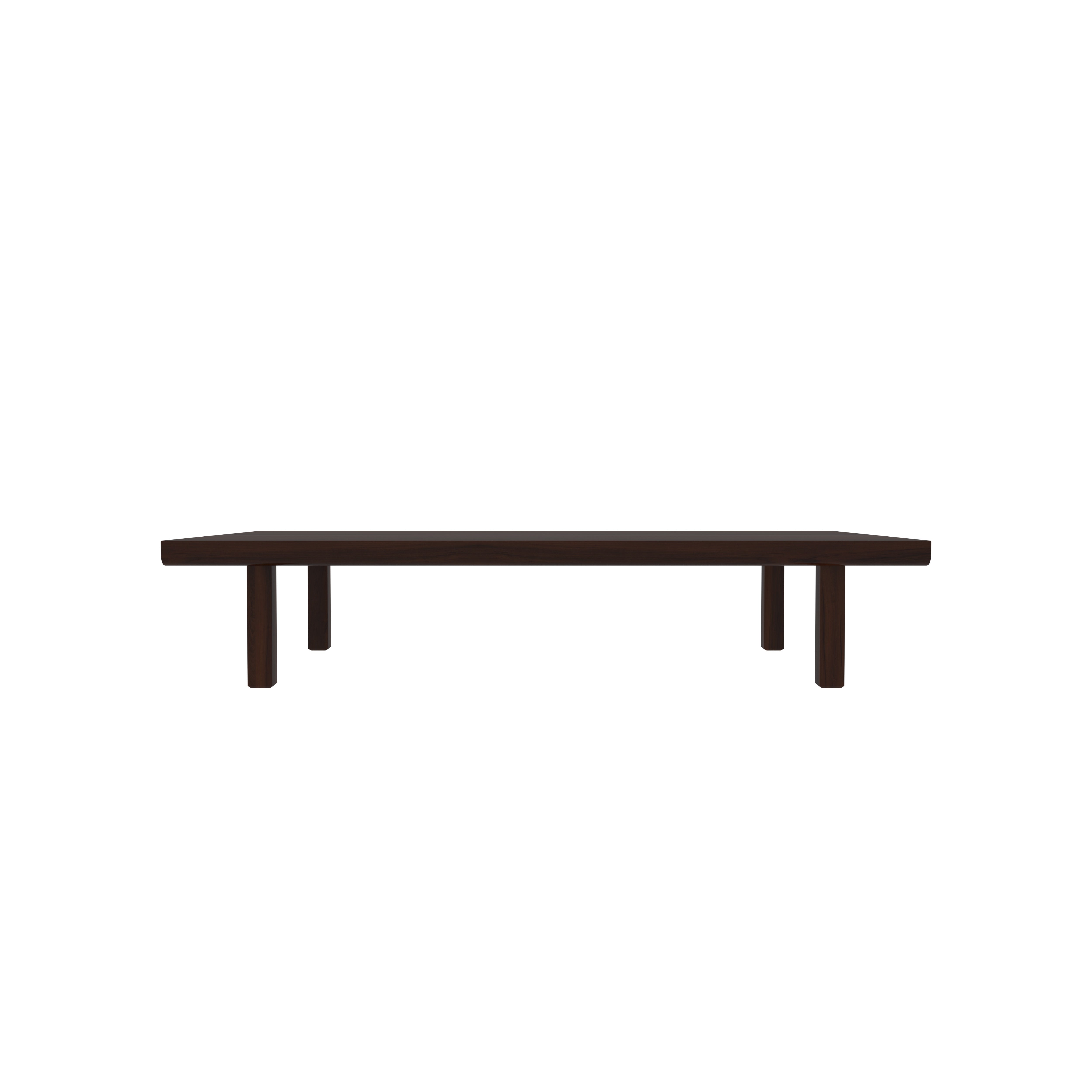 Modern Low Floor Wooden Dining Table Set – Minimalist Japanese Style Dining Set