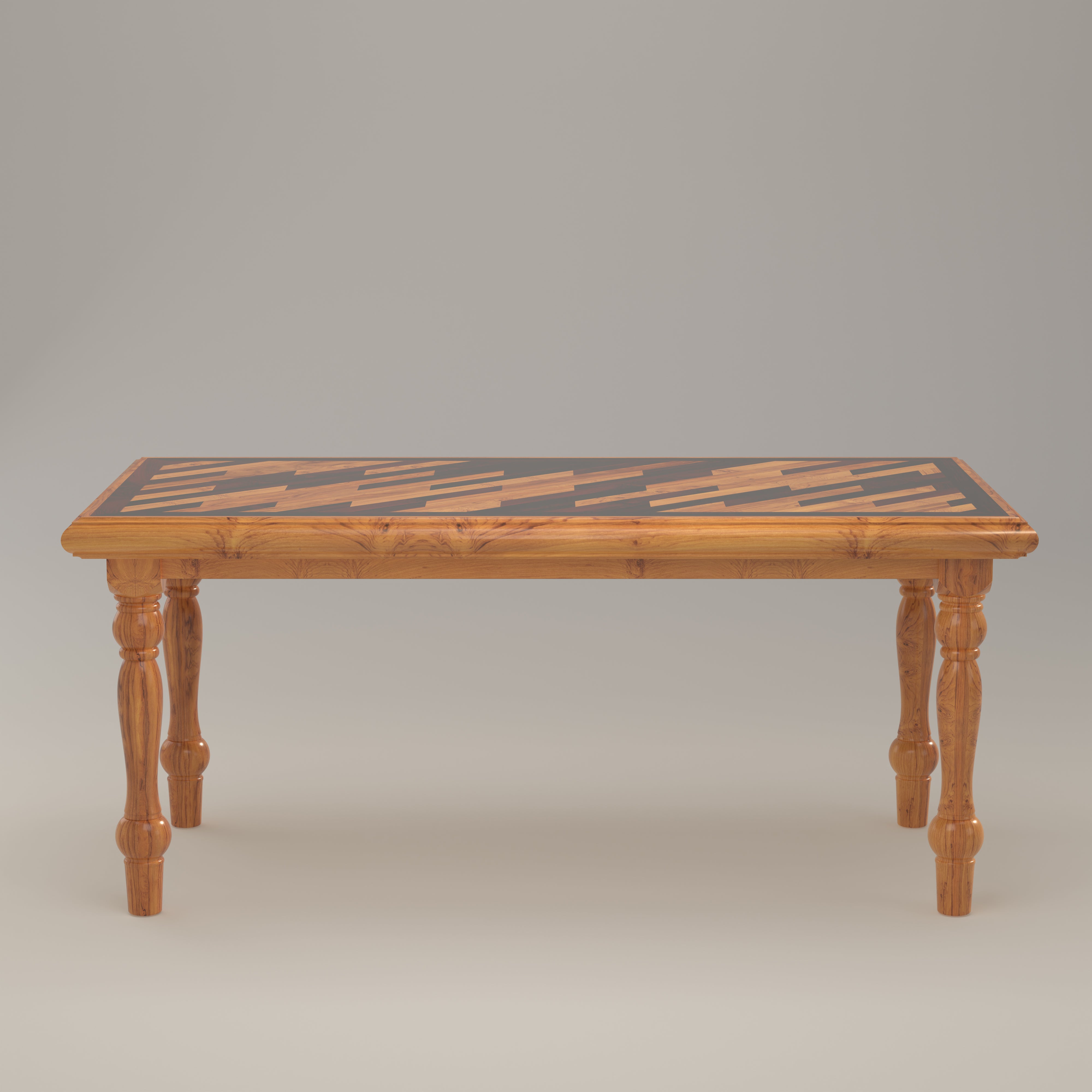 Blackout Modern Top Designed Wooden Dining Table Dining Table