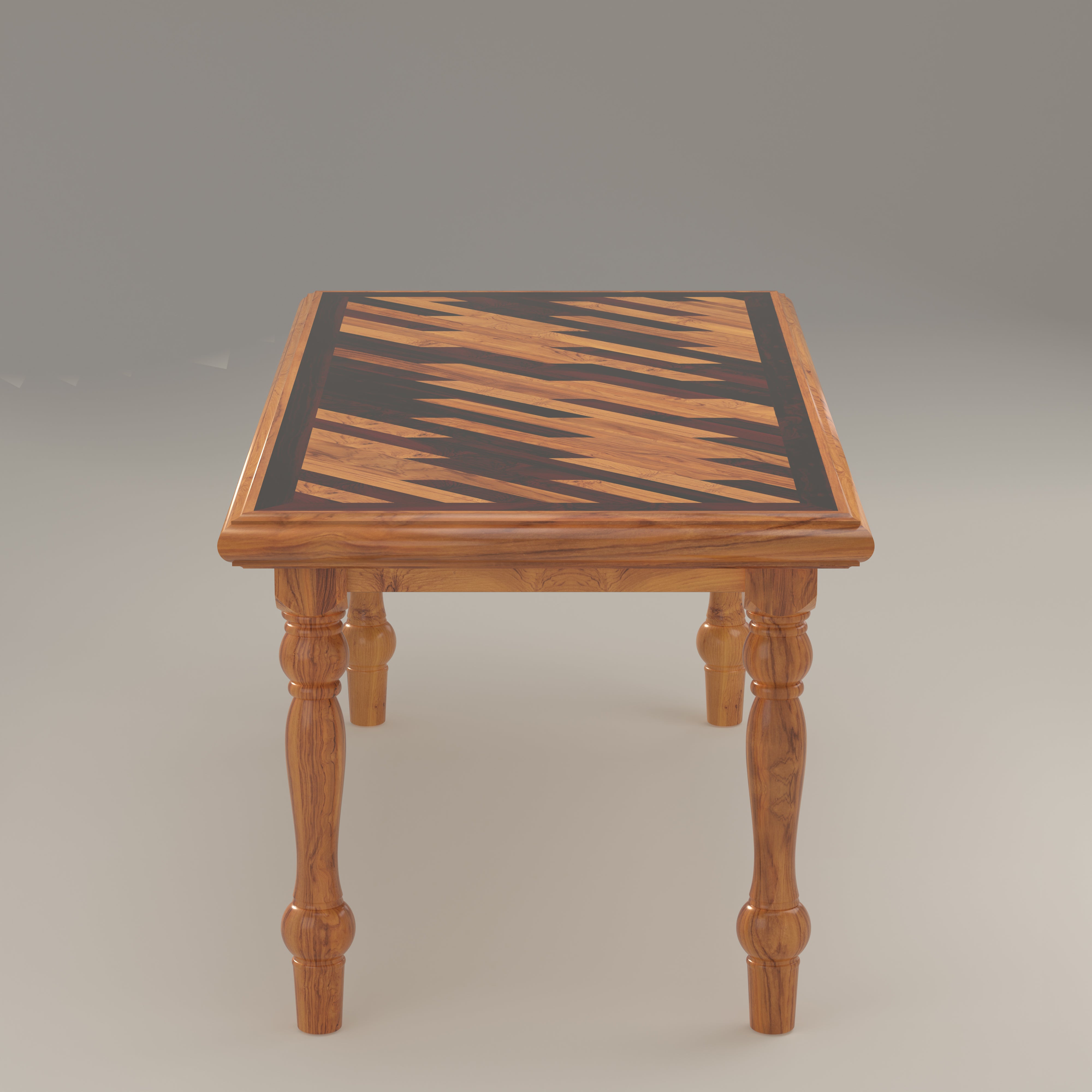 Blackout Modern Top Designed Wooden Dining Table Dining Table