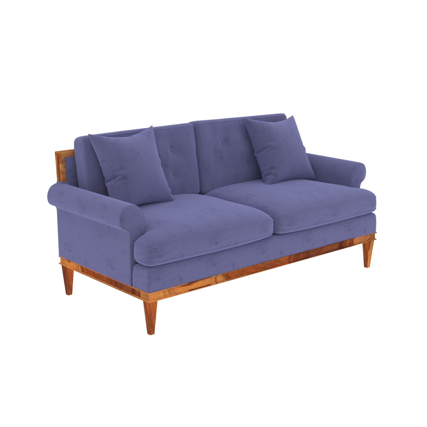 Royal Purple Shaded Premium 2 Seater Sofa Sofa