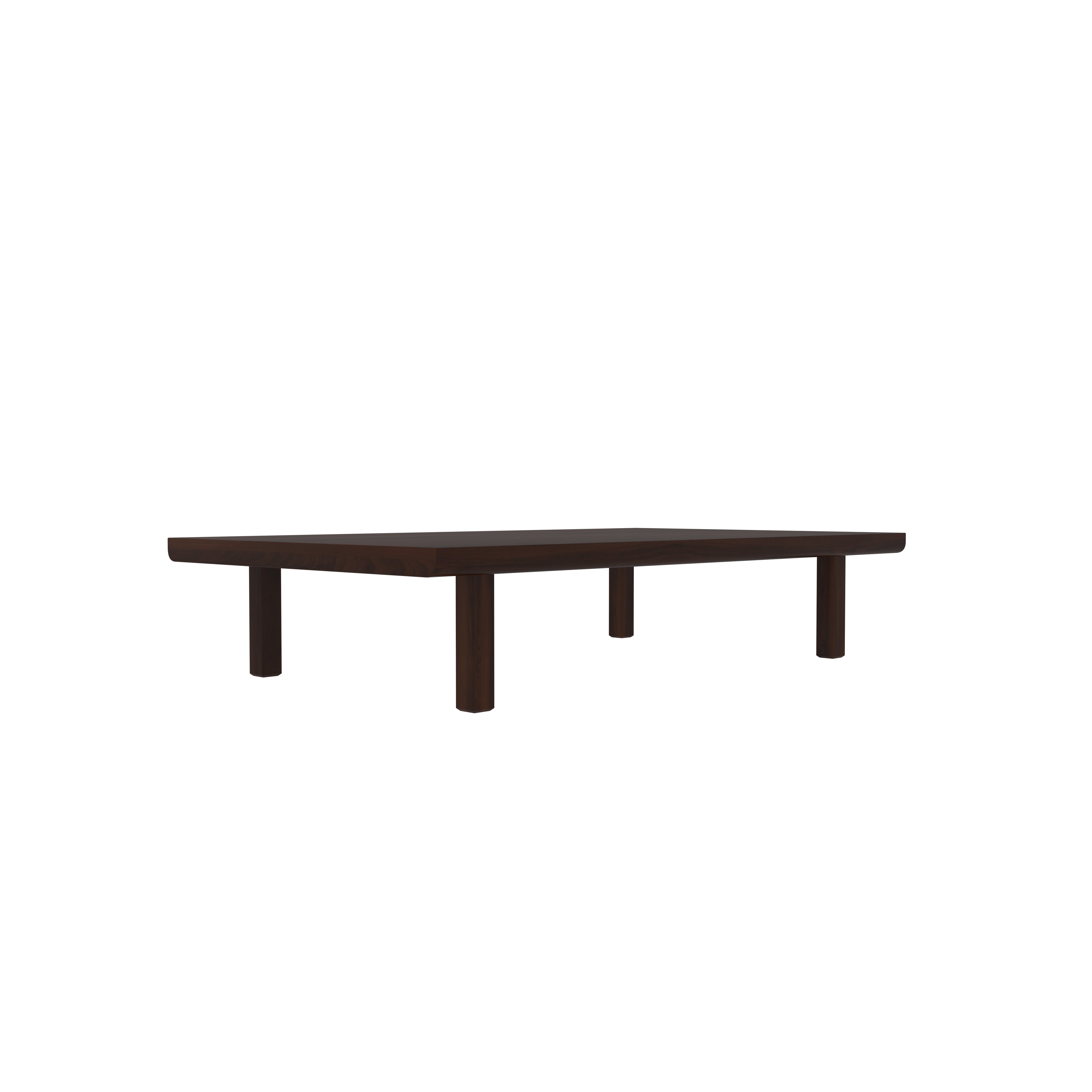 Modern Low Floor Wooden Dining Table Set – Minimalist Japanese Style Dining Set