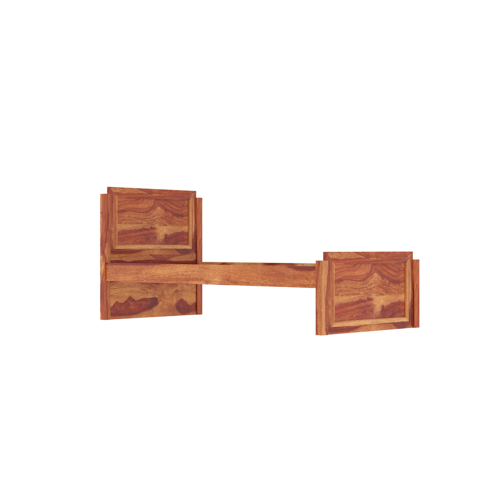 Ethnic Handcrafted Sheesham Wood Single Bed