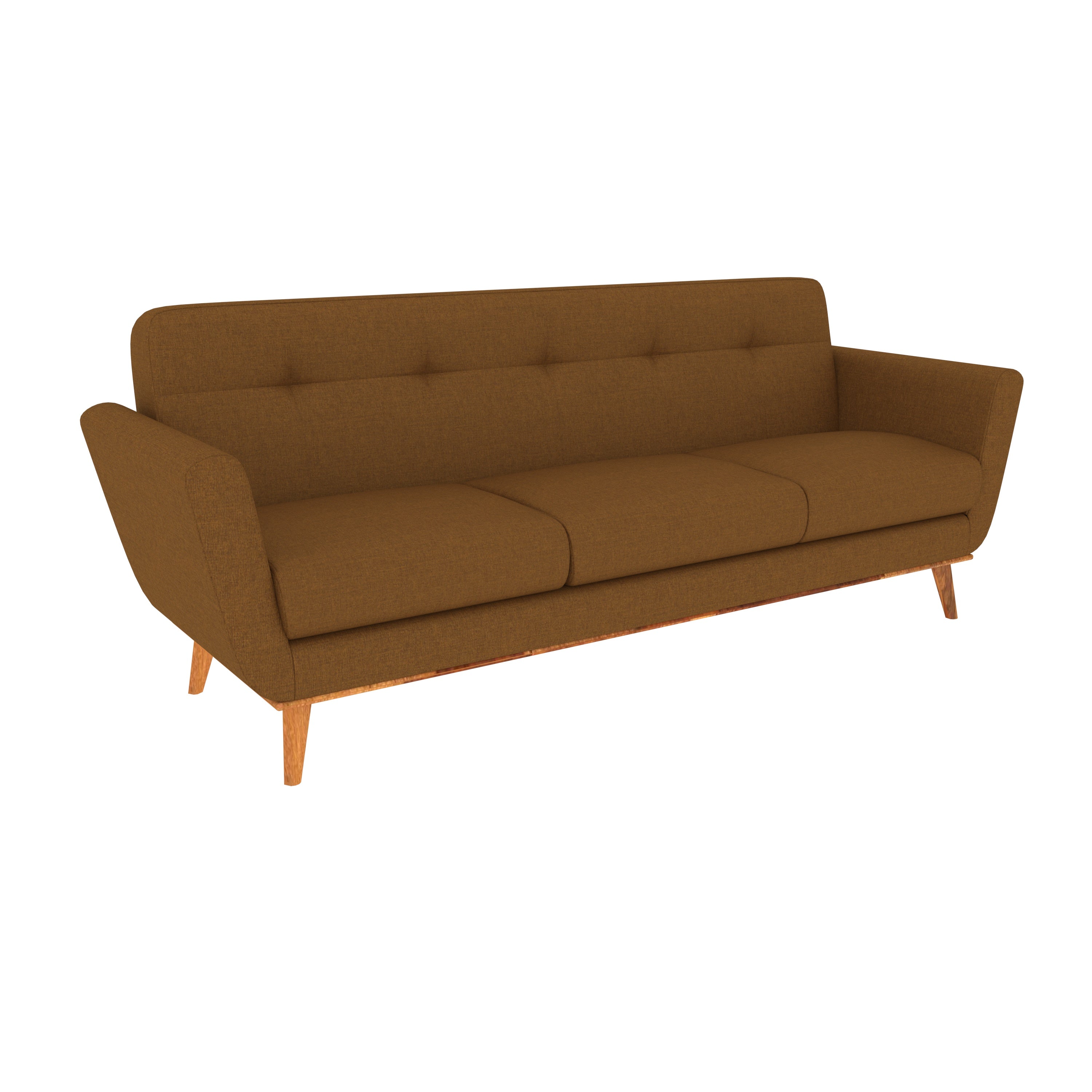 Modern Tawney Pastel Coloured Comfort 3 Seater Sofa for Home Sofa