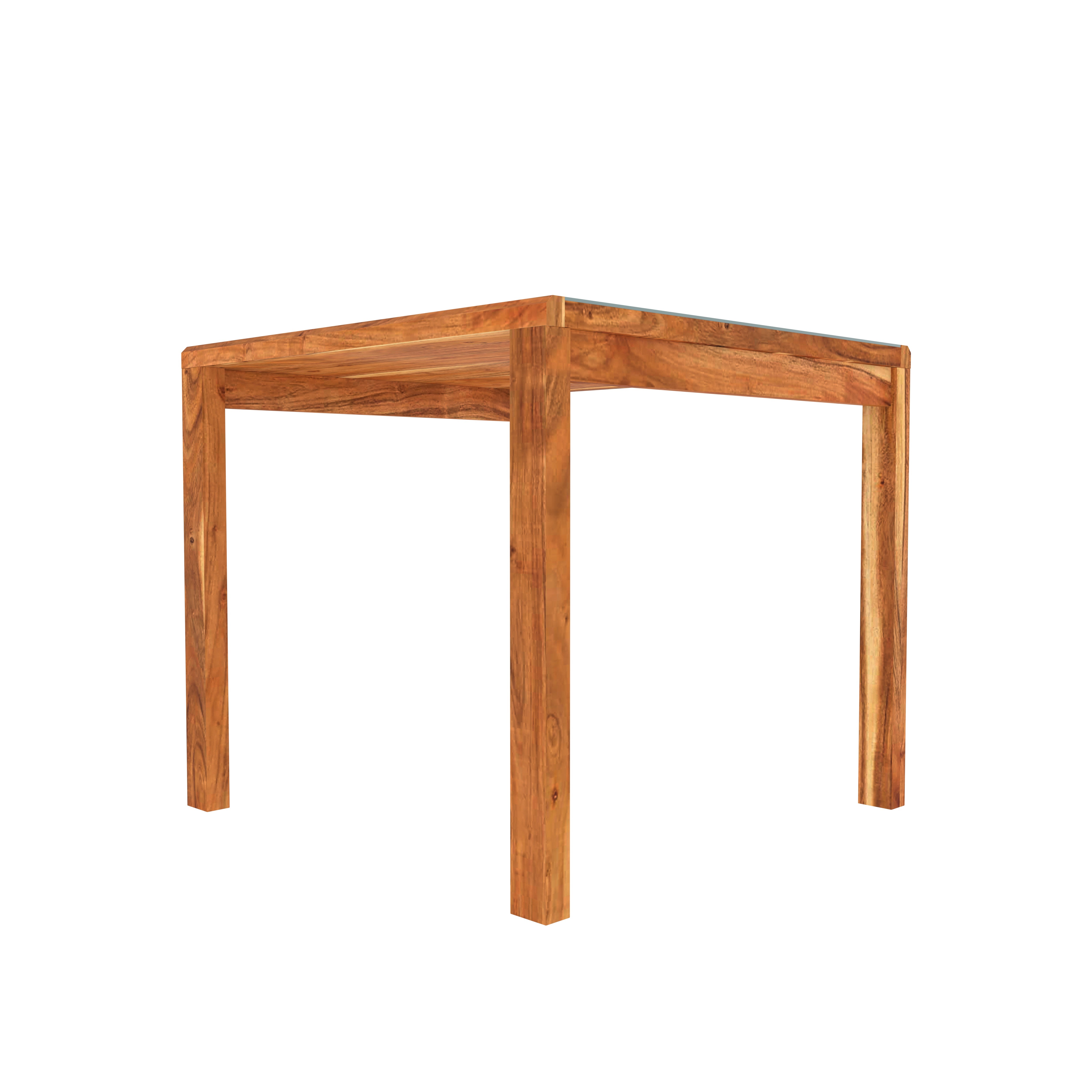 Elegant 4-Seater Wooden Dining Table Set for Modern Homes Dining Set