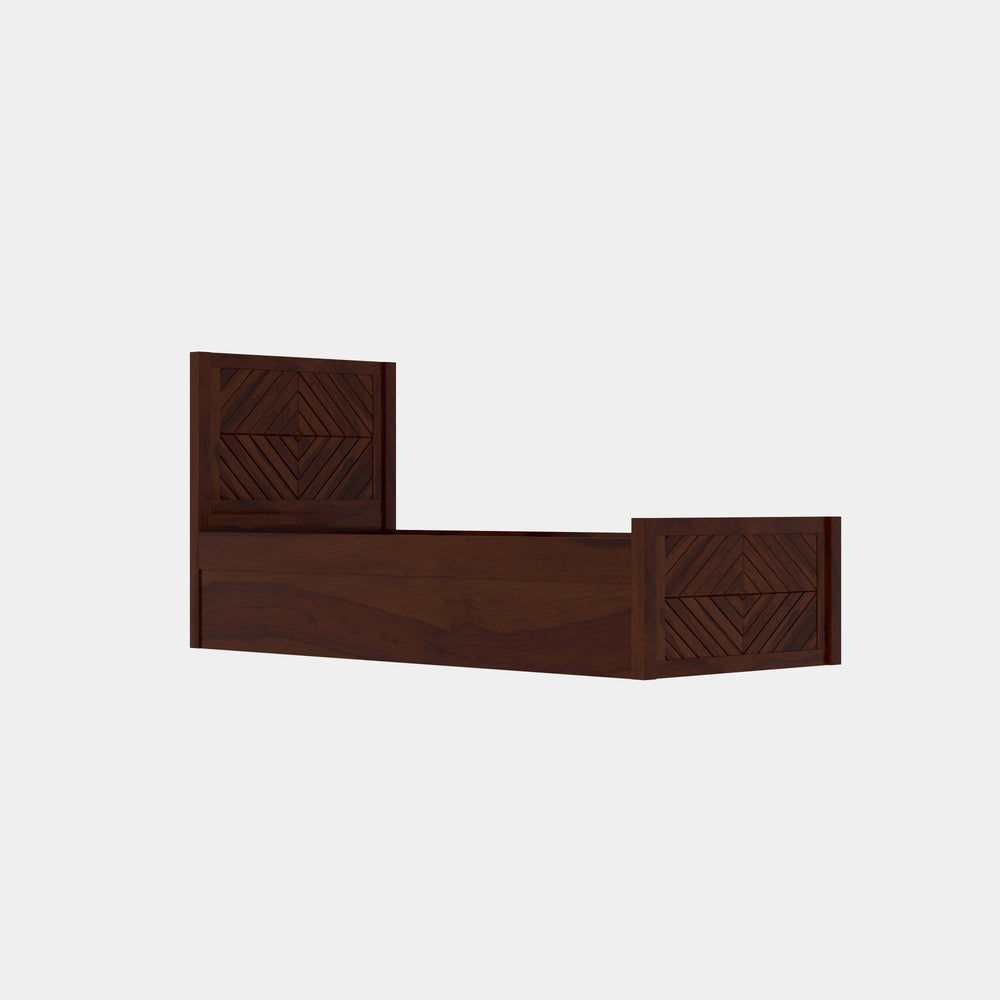 Scandinavian Classic Single Storage Bed