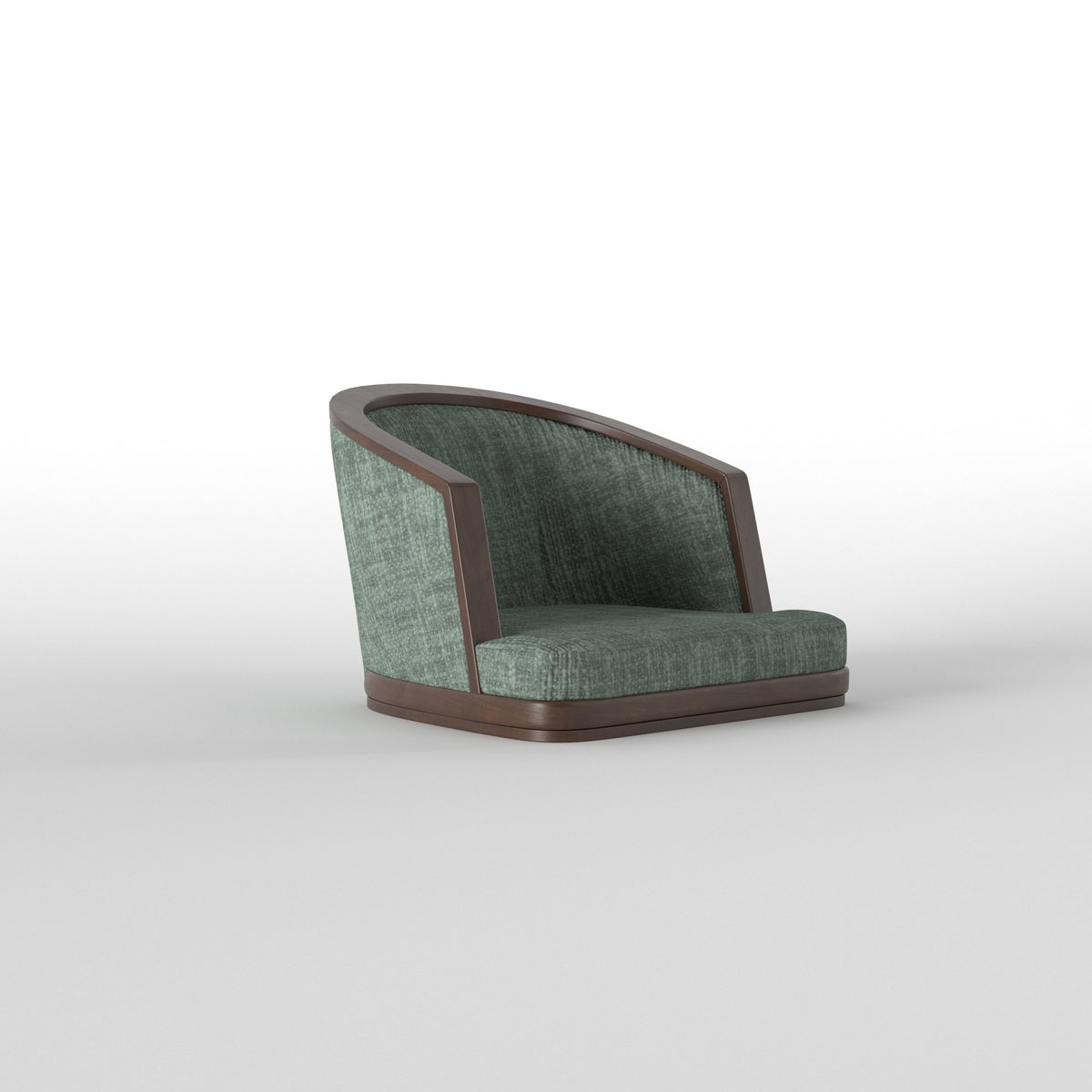 Sculptural Oval Dining Table with Central Pedestal