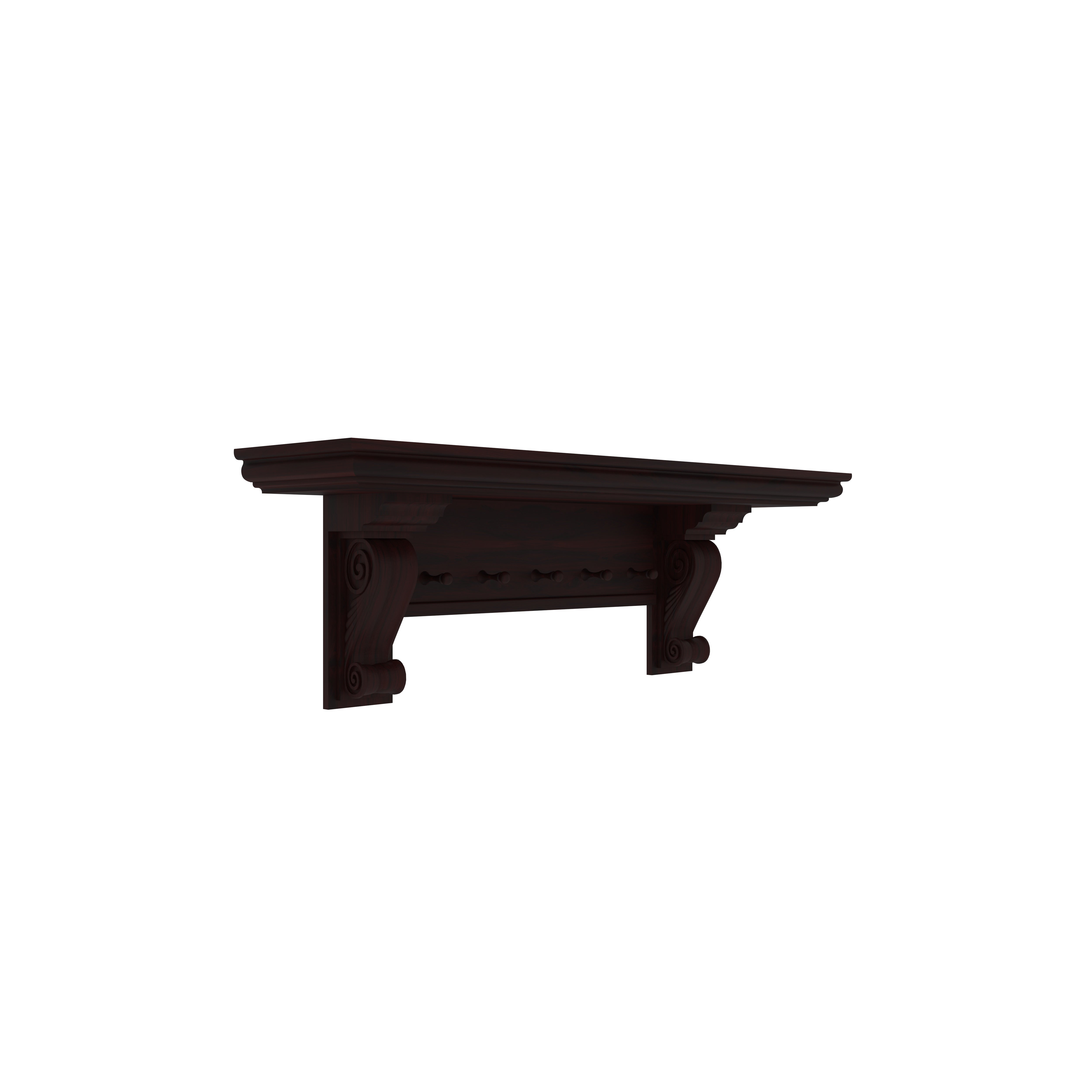 Wall Rack with Shelf for Living Room Wall Rack
