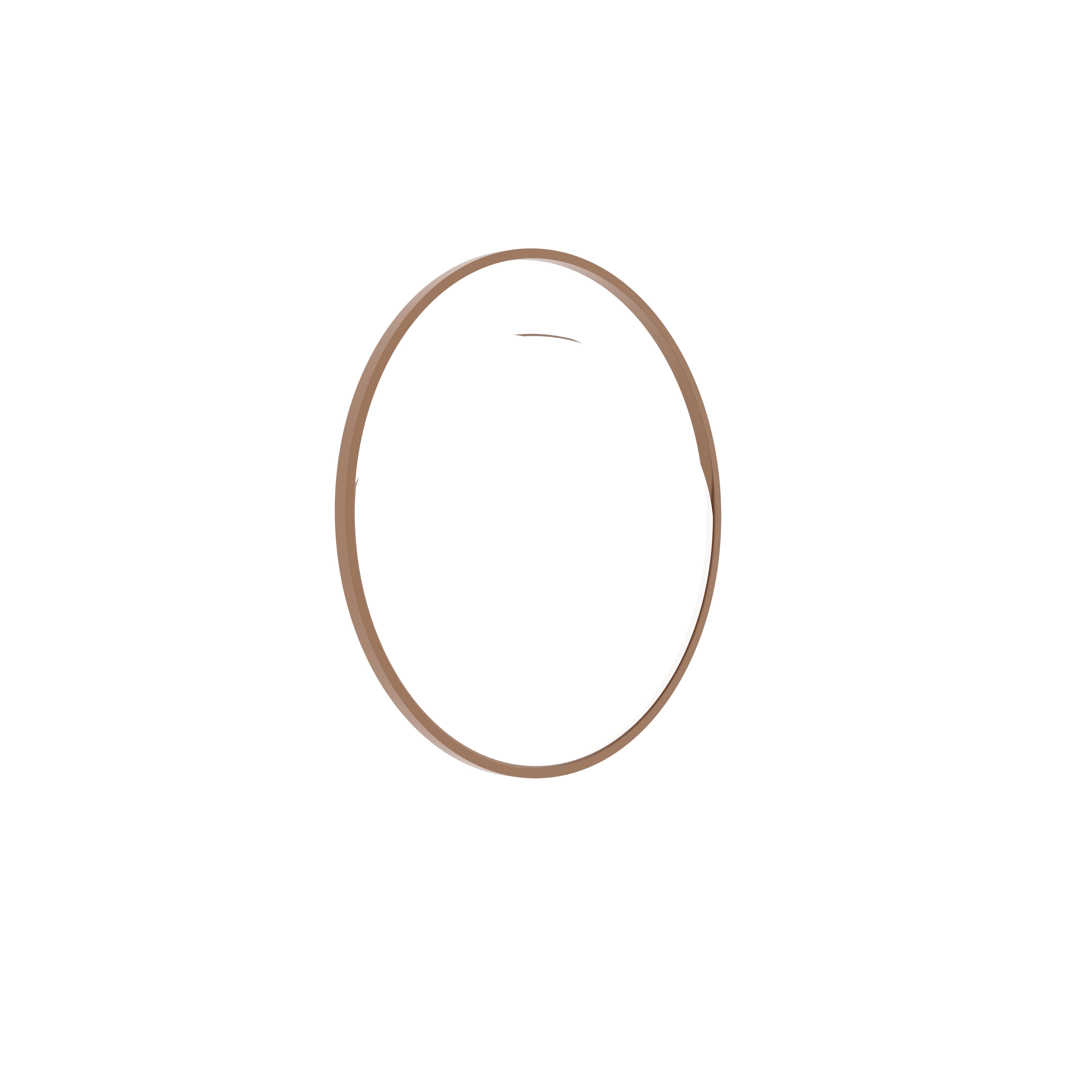 Round Metal Frame Bathroom Mirror Mirror