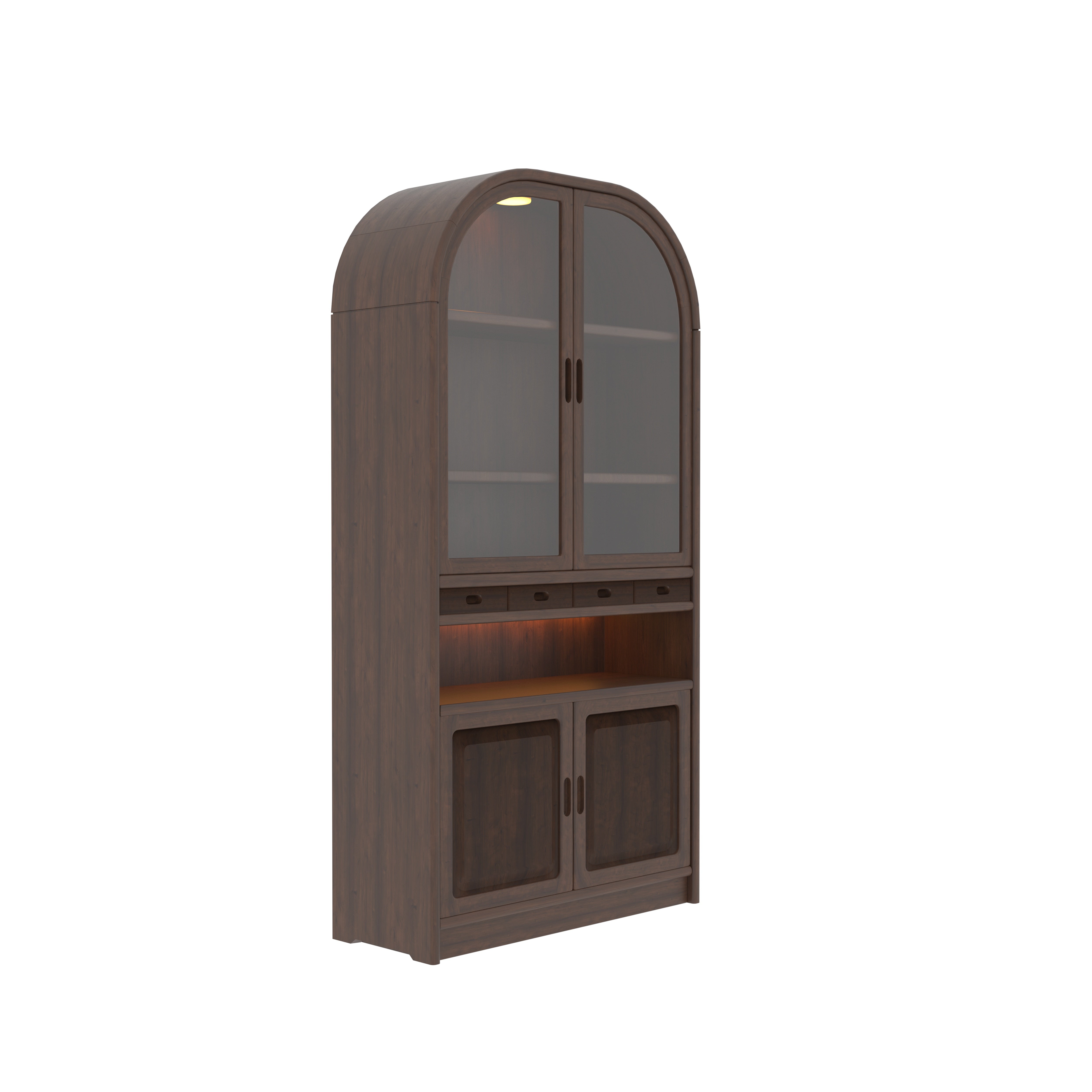 Grand Arched Wardrobe | European Luxury Display & Storage Wardrobe