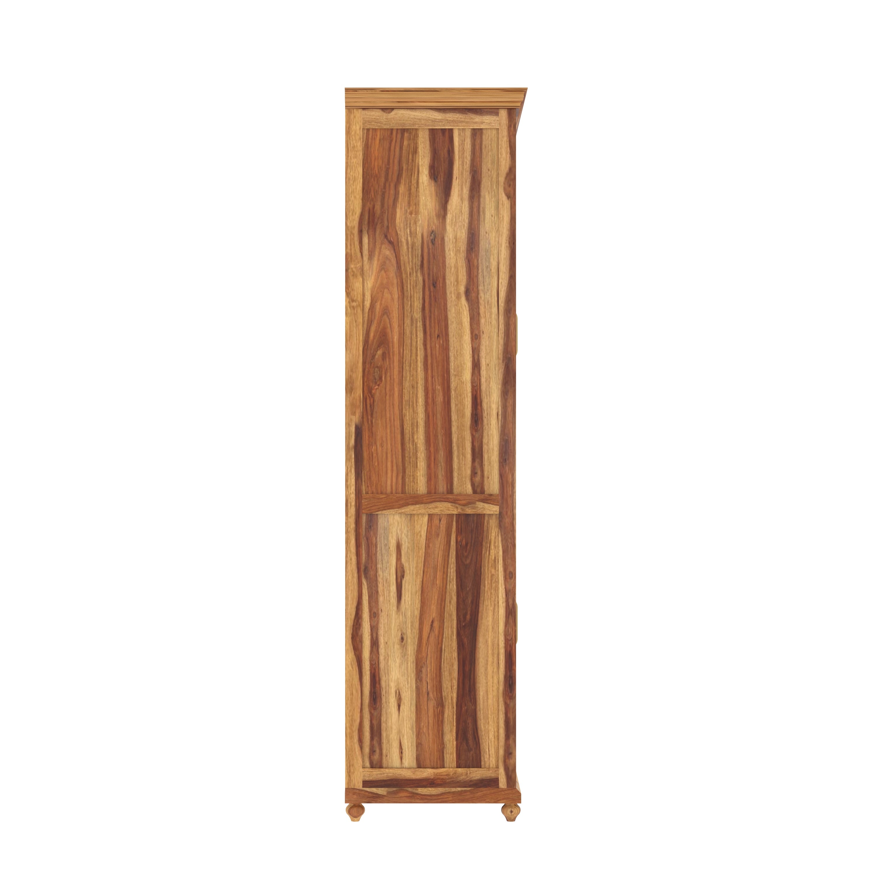 Southern Sheesham Finished Multi-Storage Wooden Handmade Wardrobe Wardrobe