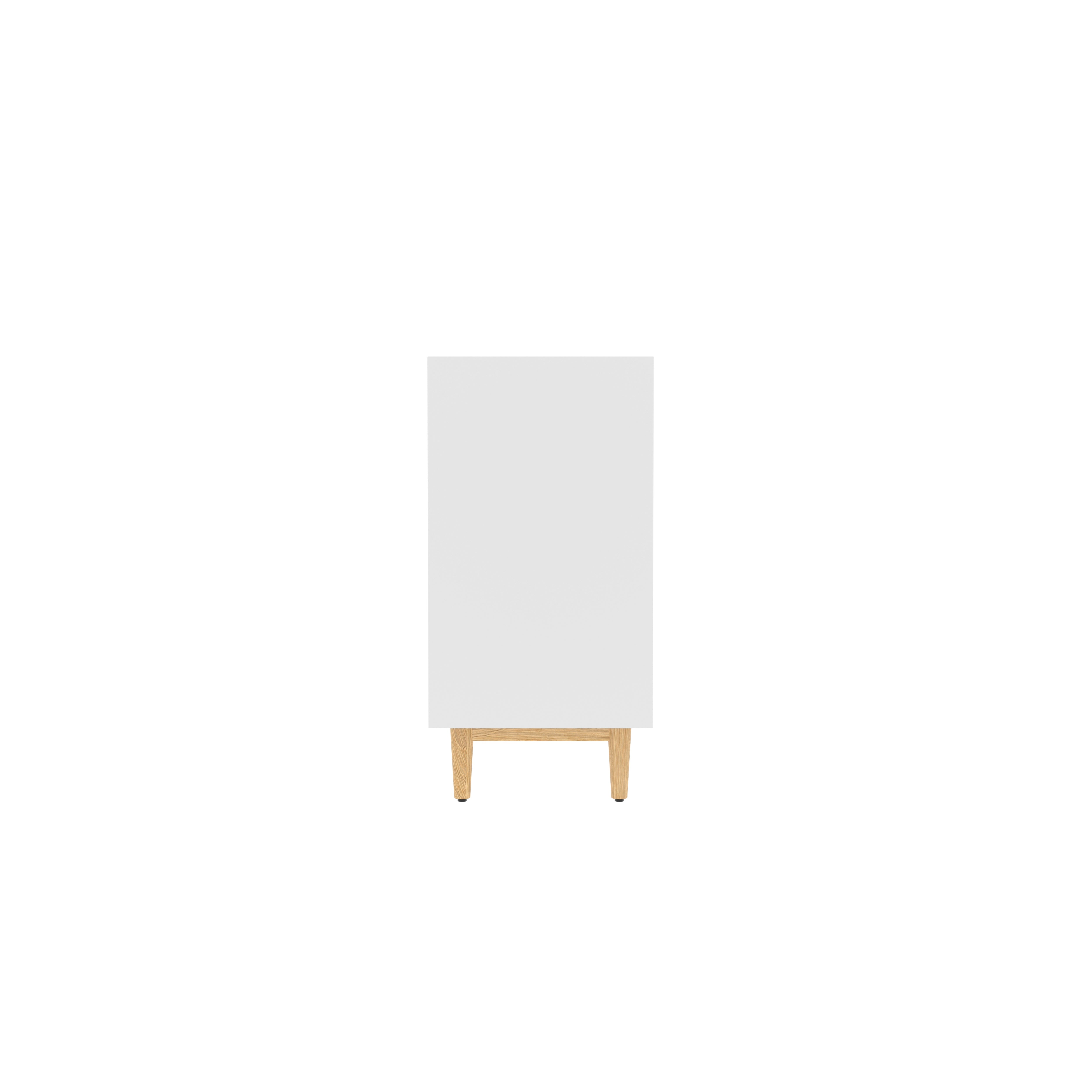 Milan Four-Door Sideboard with Geometric Cane Panels Cupboard