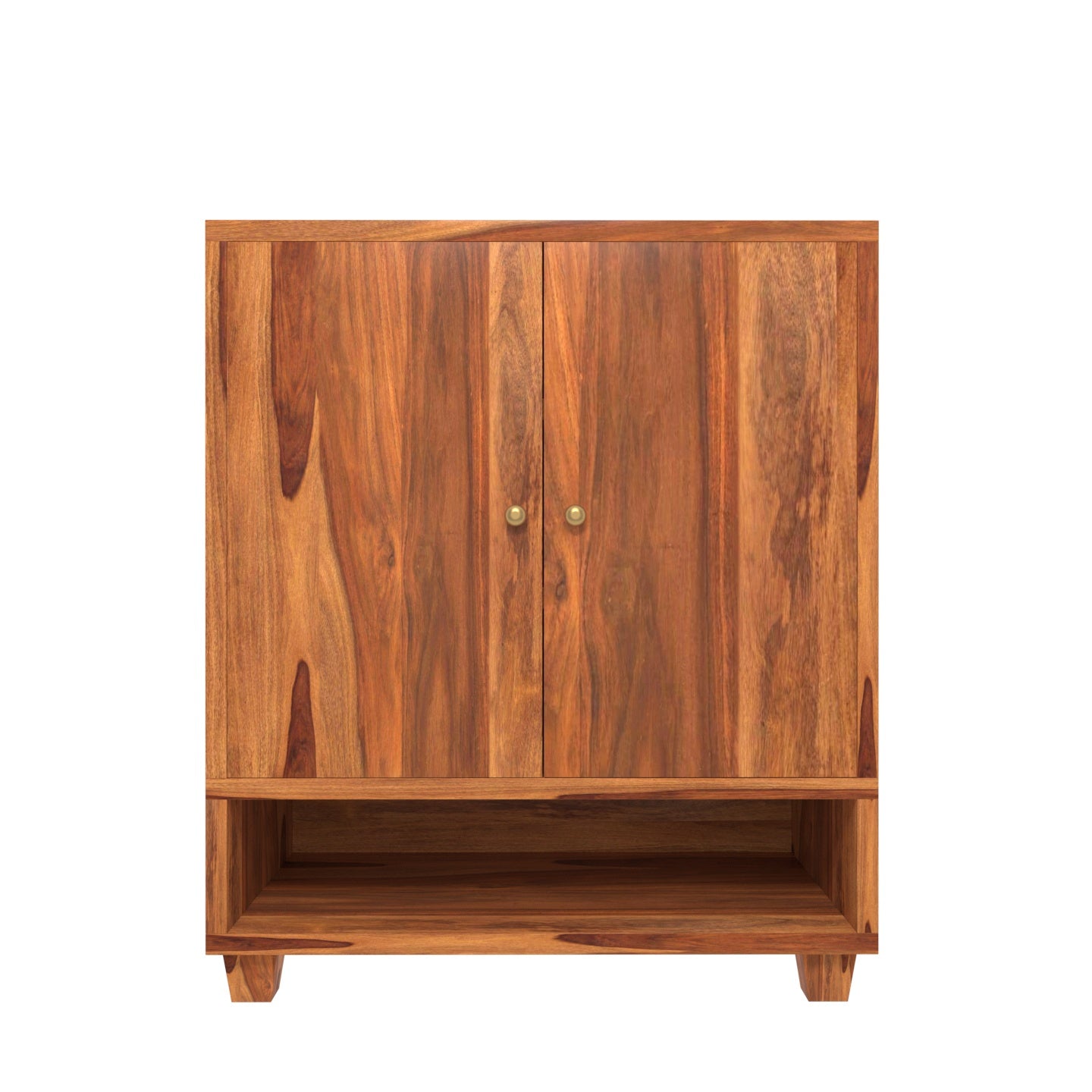3 Shelf Solid sheesham wood shoe rack cabinet Shoe rack