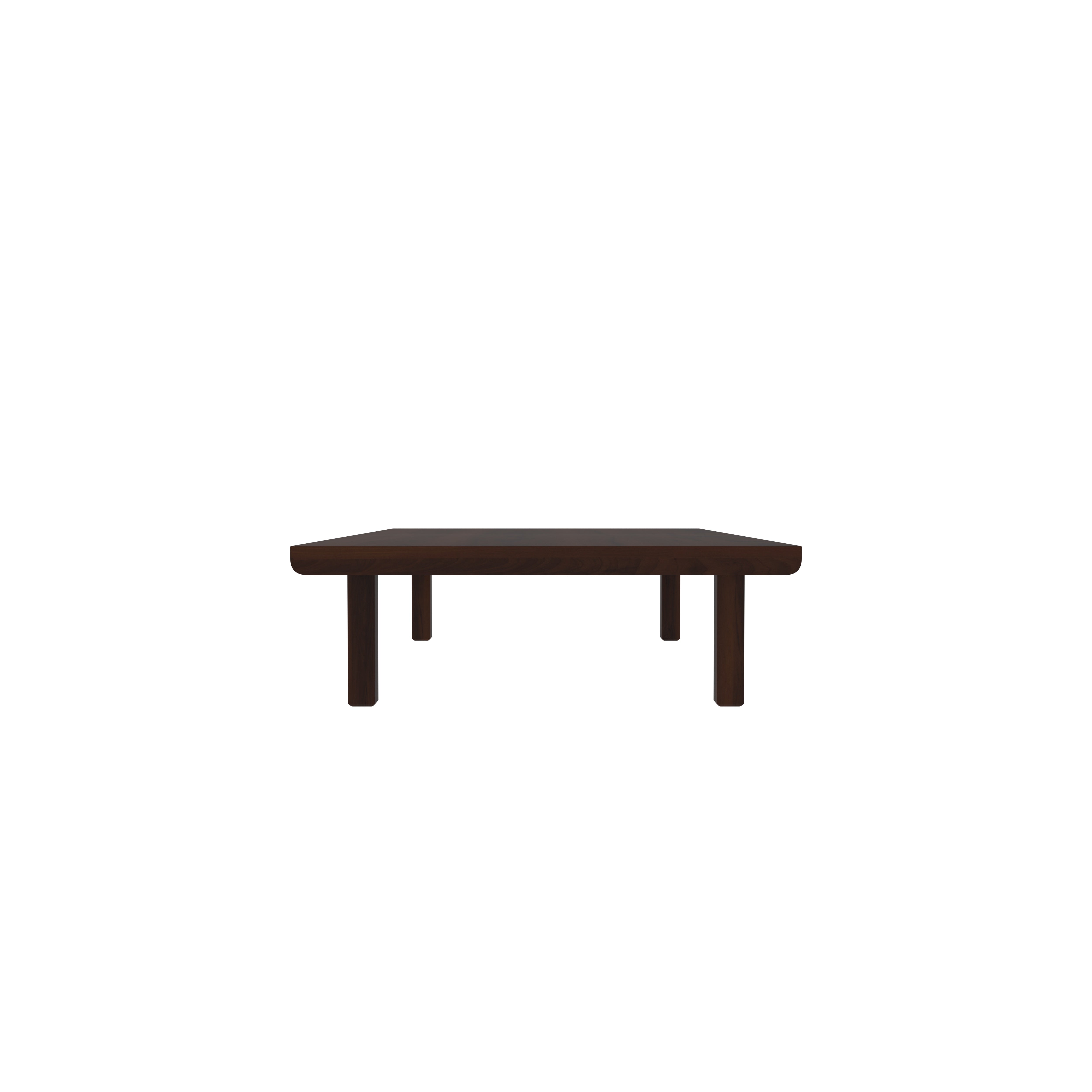 Modern Low Floor Wooden Dining Table Set – Minimalist Japanese Style Dining Set