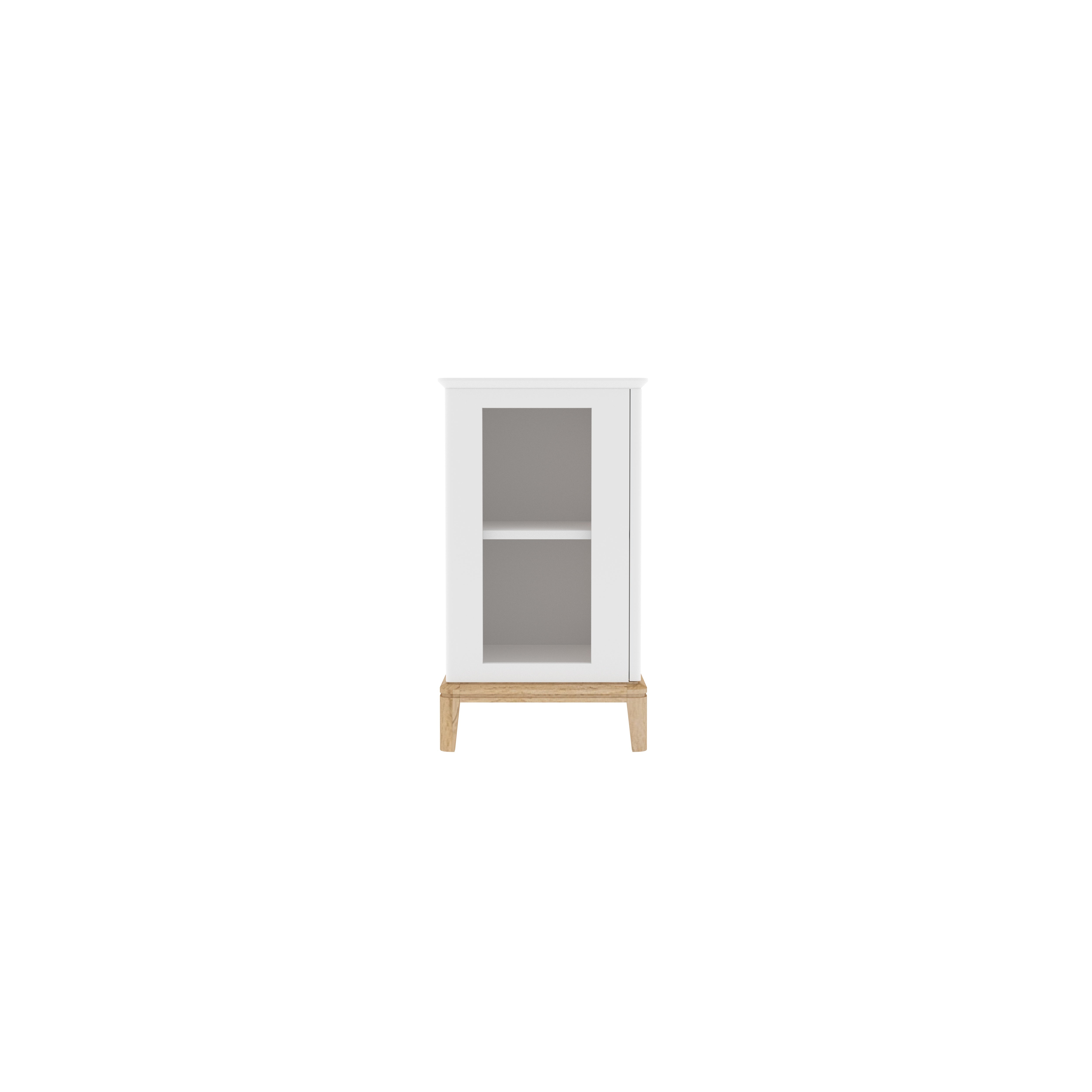 Geneva Three-Door Sideboard with Cane Panels Cupboard