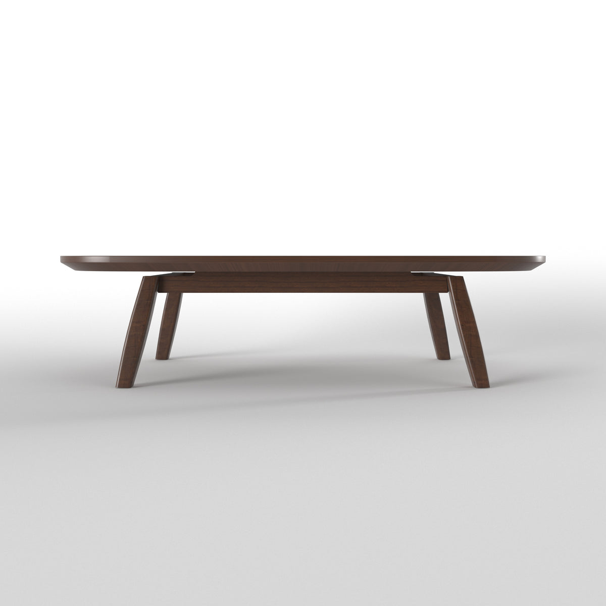 Contemporary Longline Dining Table with Angled Support