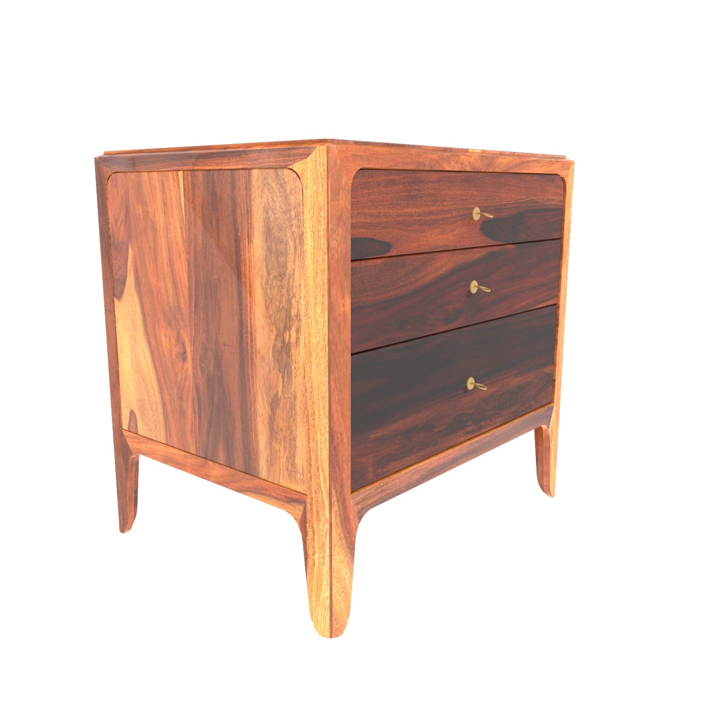 Classic Rustic Natural Indian Handmade Wooden Bed for Home Bedroom Furniture Sets