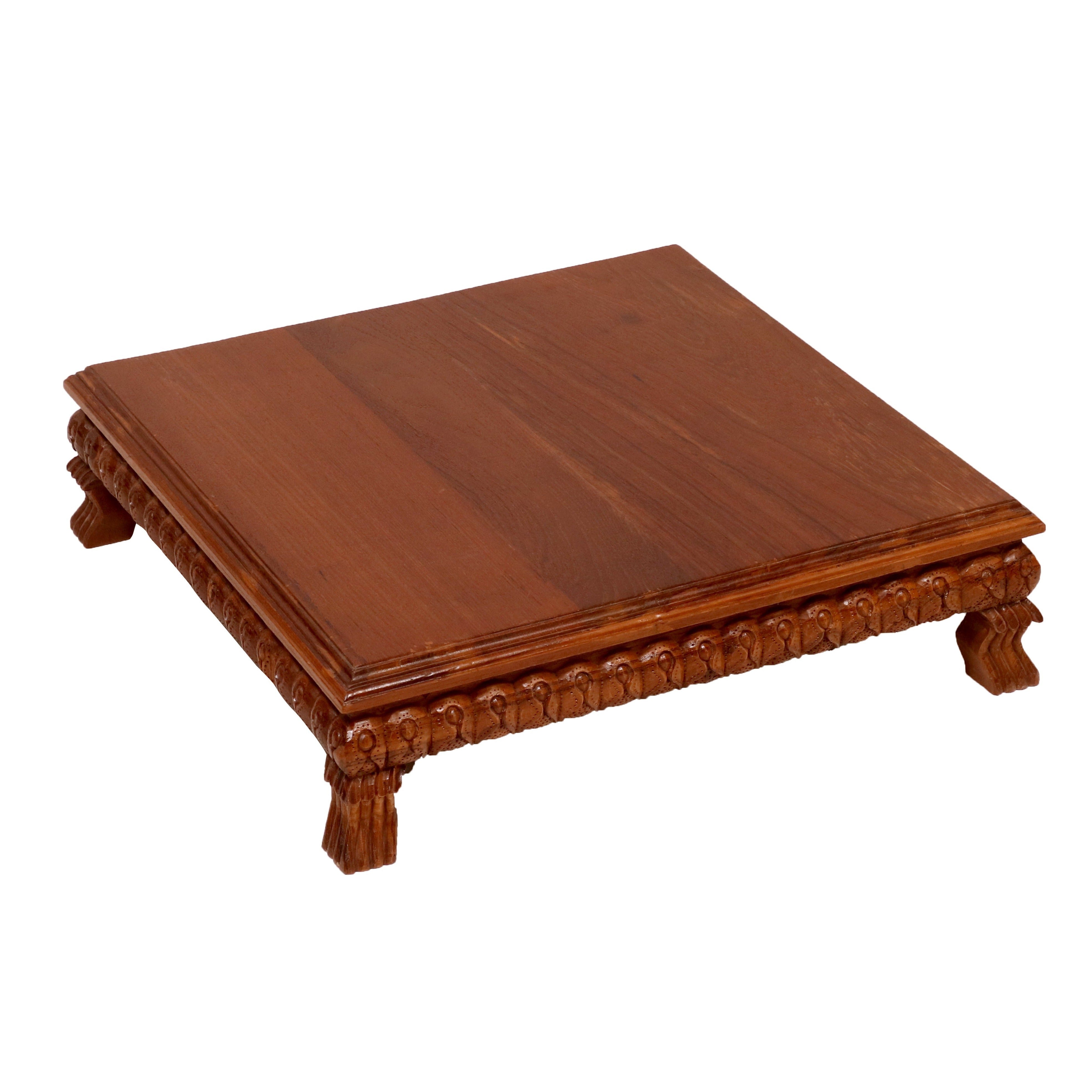 Vastukalpa Traditional Signature Teak Wood Bajot Bajot