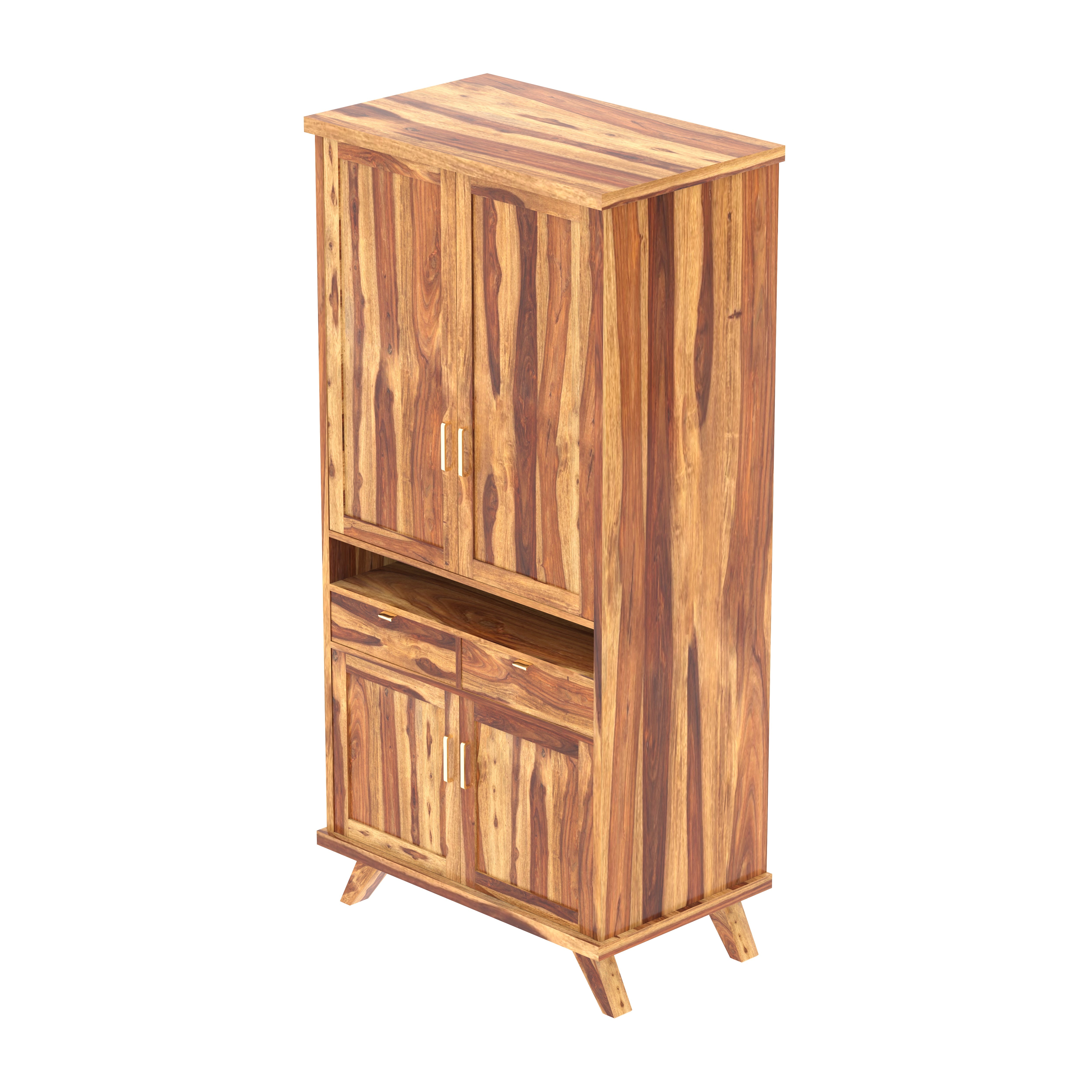 Unique Traditional Multi-Storage Wooden Handmade Wardrobe Wardrobe