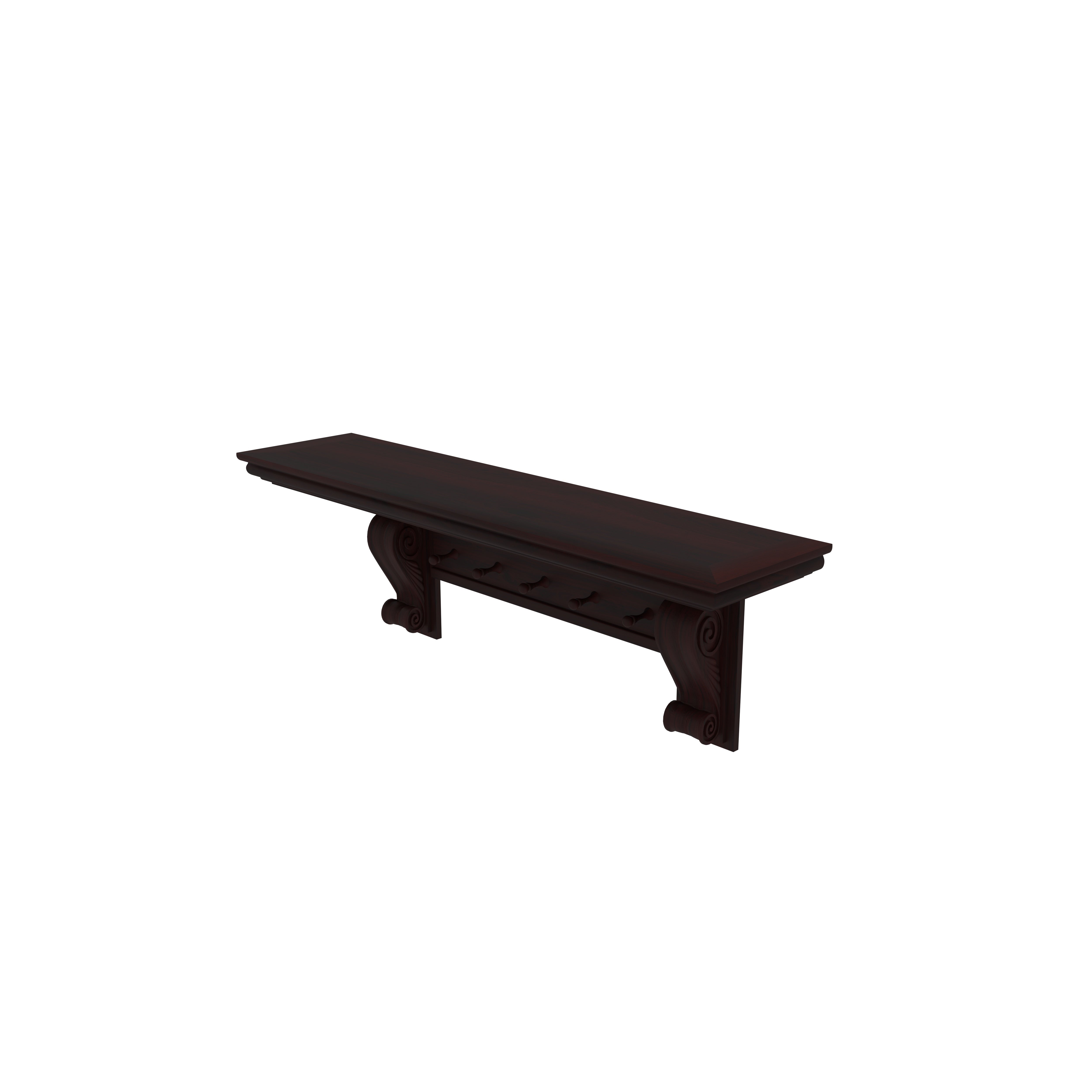 Wall Rack with Shelf for Living Room Wall Rack