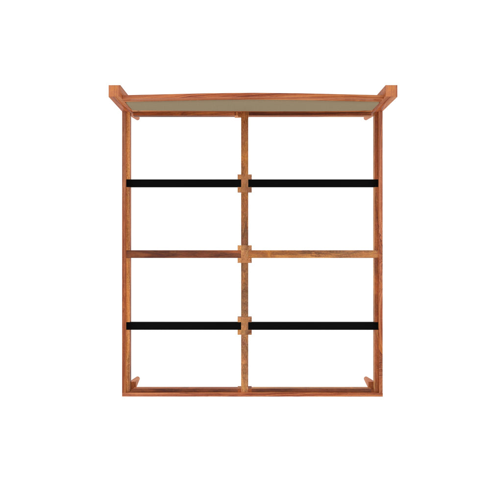 Solid wood Upholstered Bed (Teak wood)