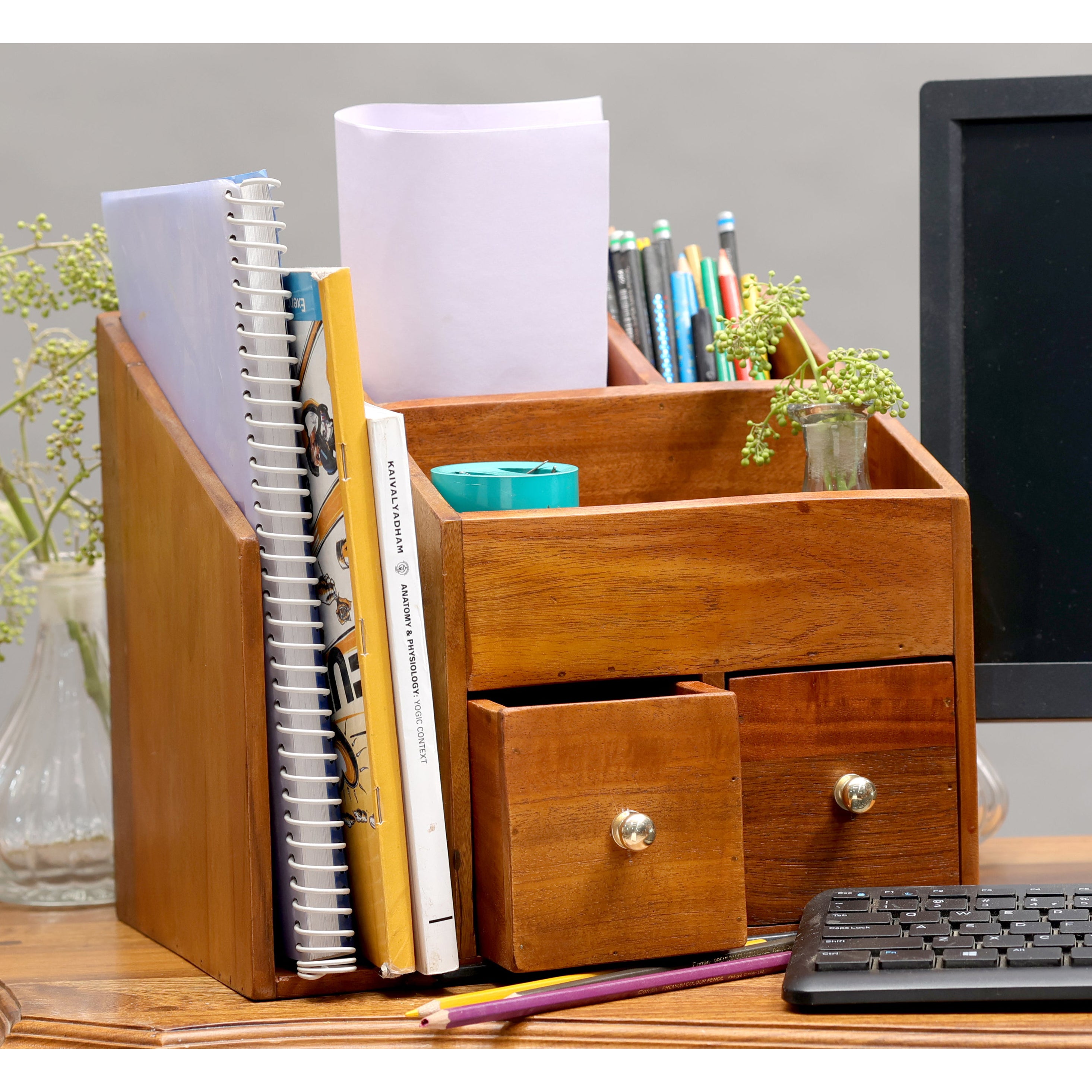 Quaint Desk Organizer (Natural Tone) Desk Organizer