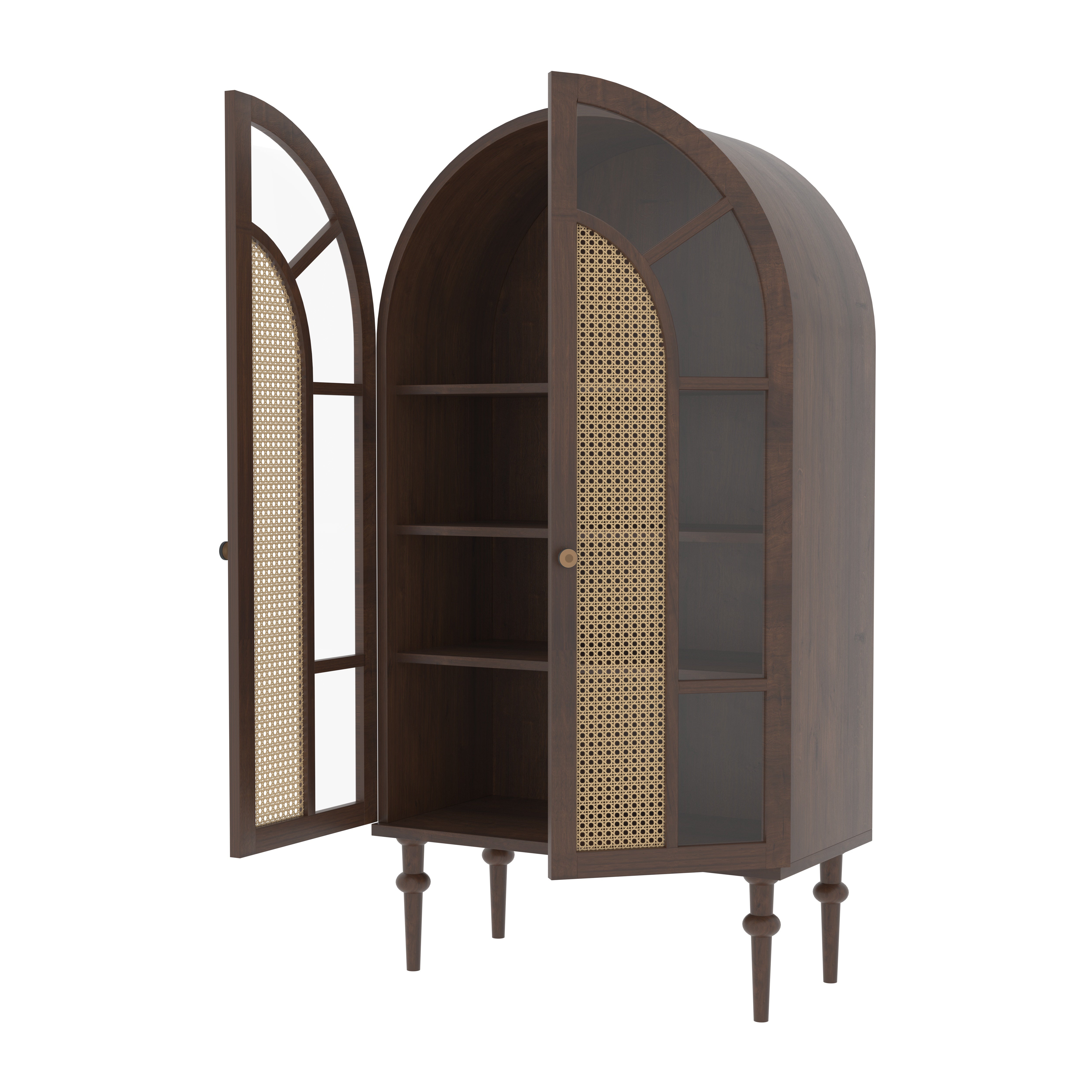 Artisan Carved Wardrobe - Classic Indian Craftsmanship Wardrobe