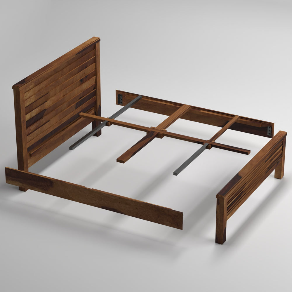 Cottage Look Bed (Sheesham wood)