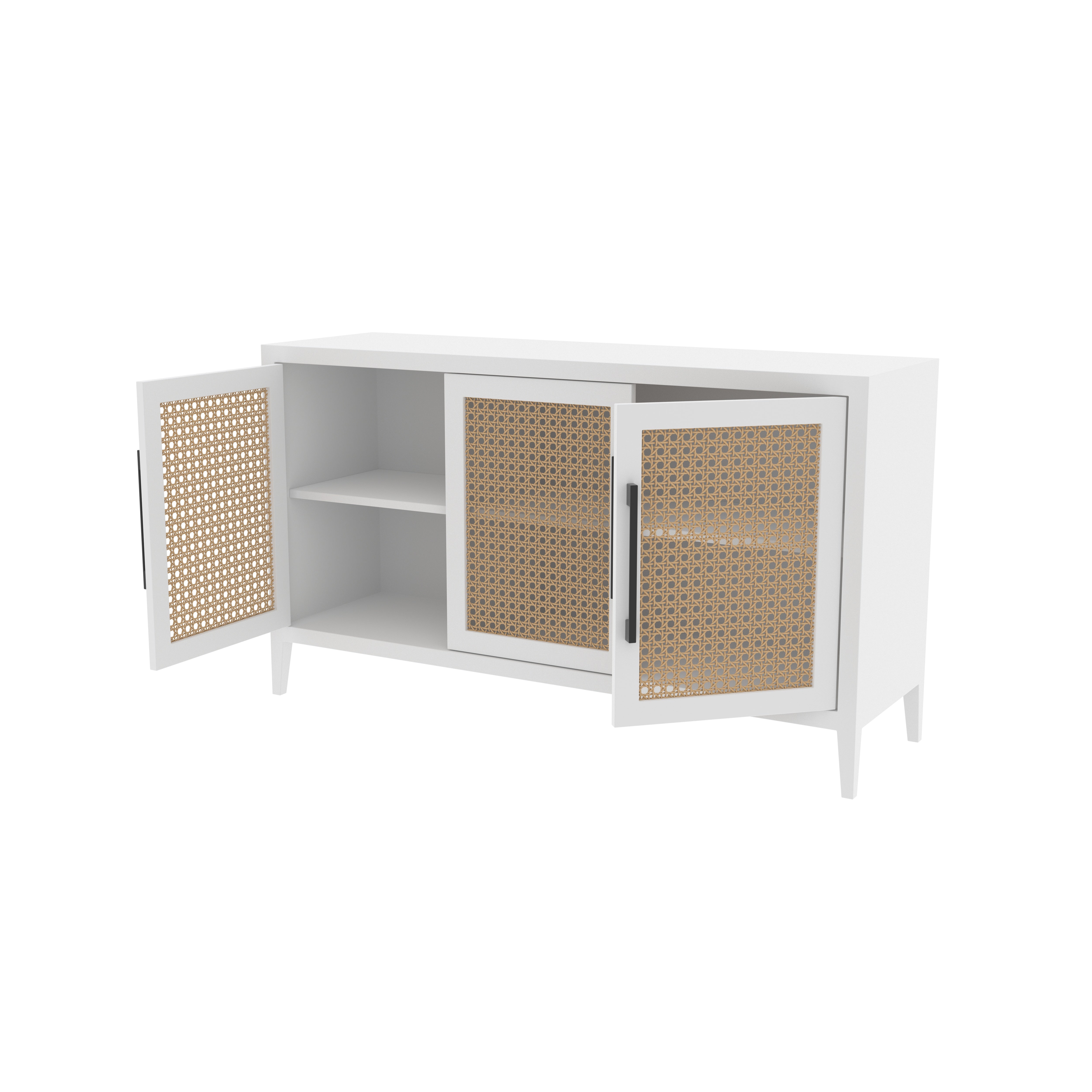 Florence Cane Panel Sideboard Cupboard
