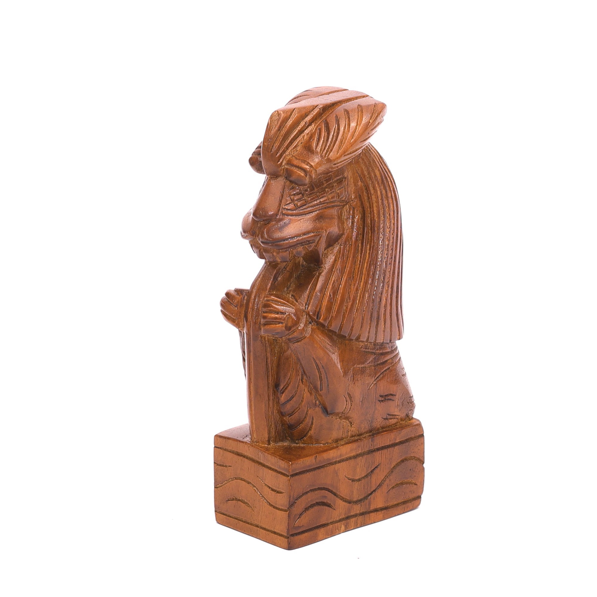 Traditional Carved Animal Guardian Animal Figurine