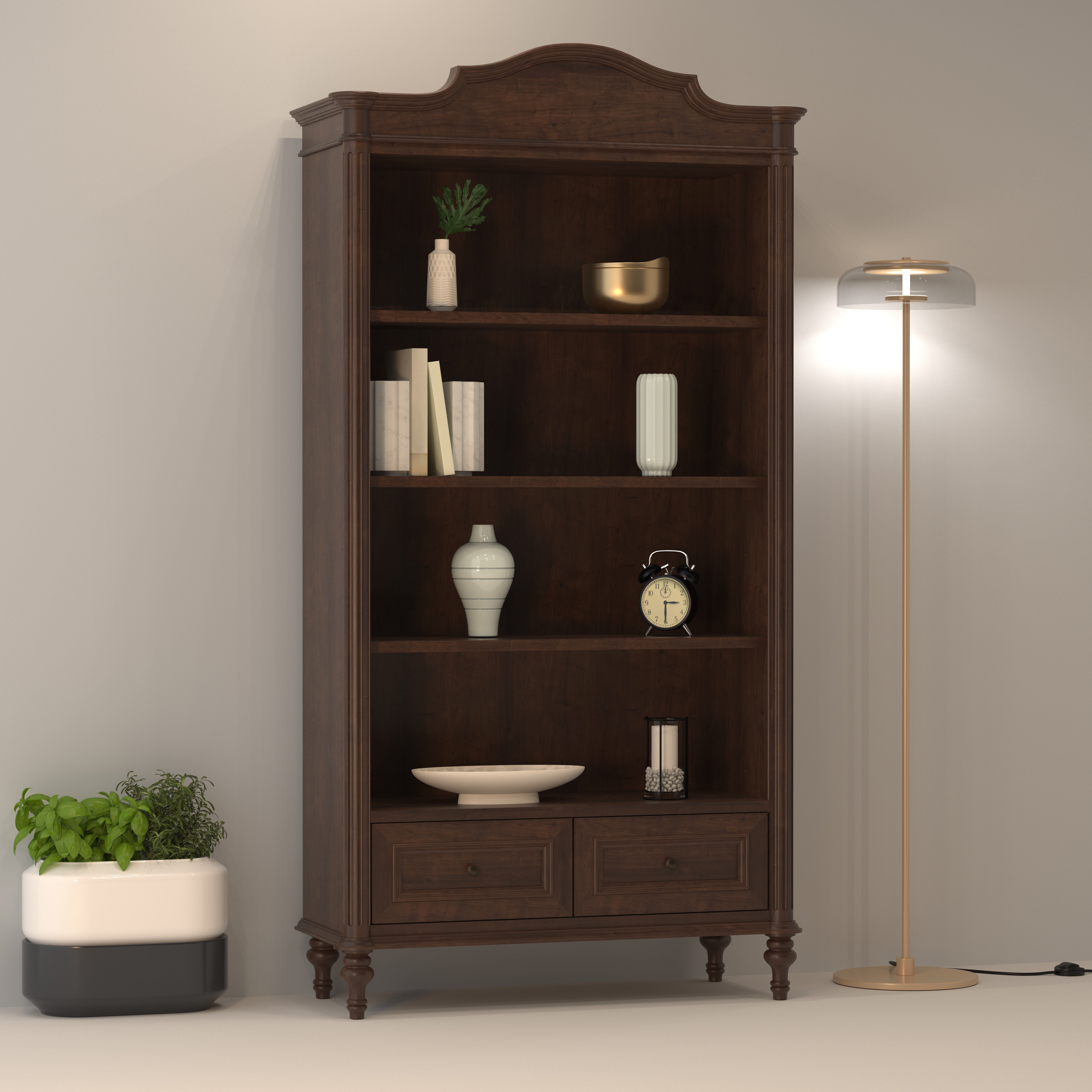 Handcrafted Heritage Wardrobe - Traditional Indian Design Wardrobe