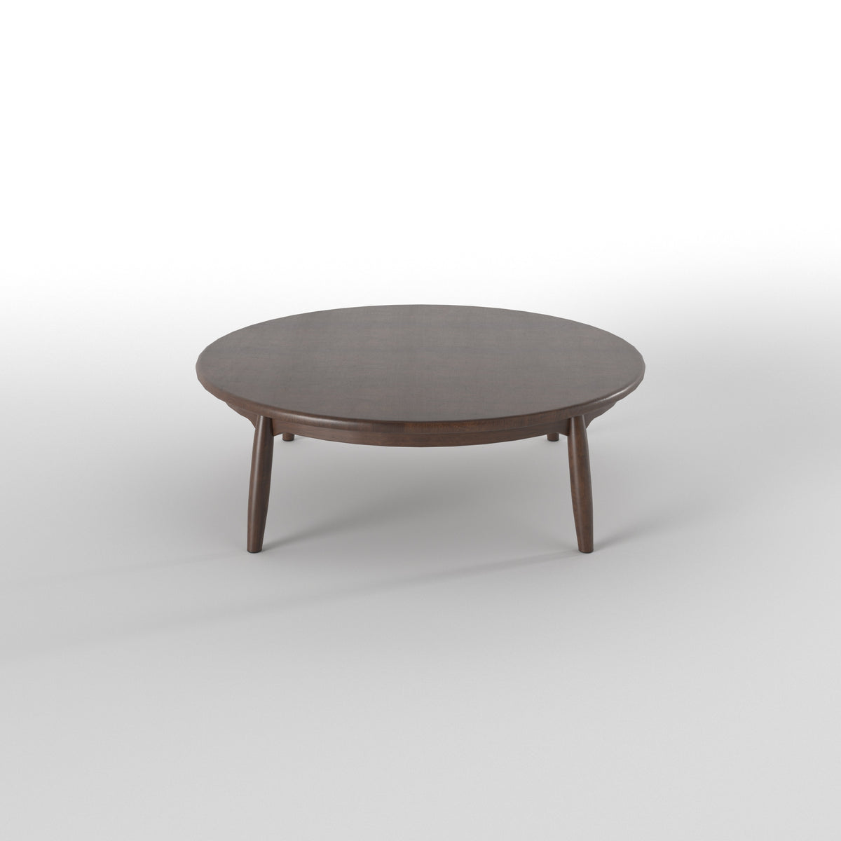 Organic Oval Dining Table with Tapered Wooden Legs Japanese Dining Set