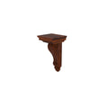 Classic Wooden Wall Frame Bracket with Curved Edge Detailing Wall Rack