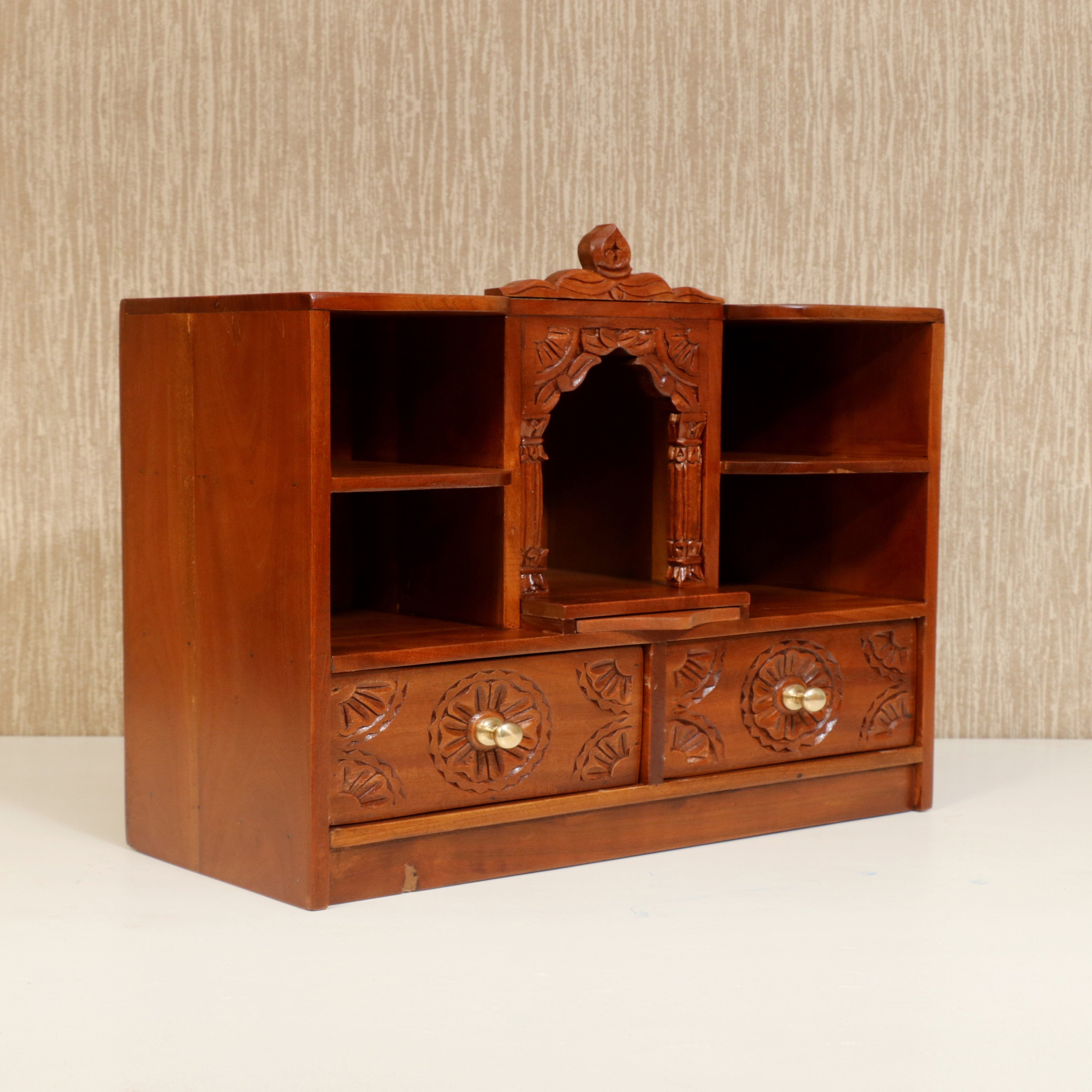 2 Drawer Wall Hanging Temple Temple