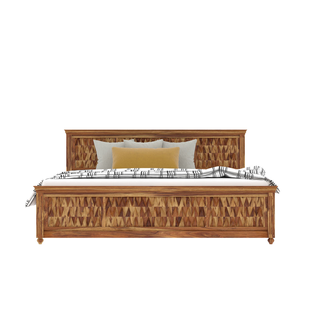 Richard Quality Finished Wooden Handmade Wooden Bed