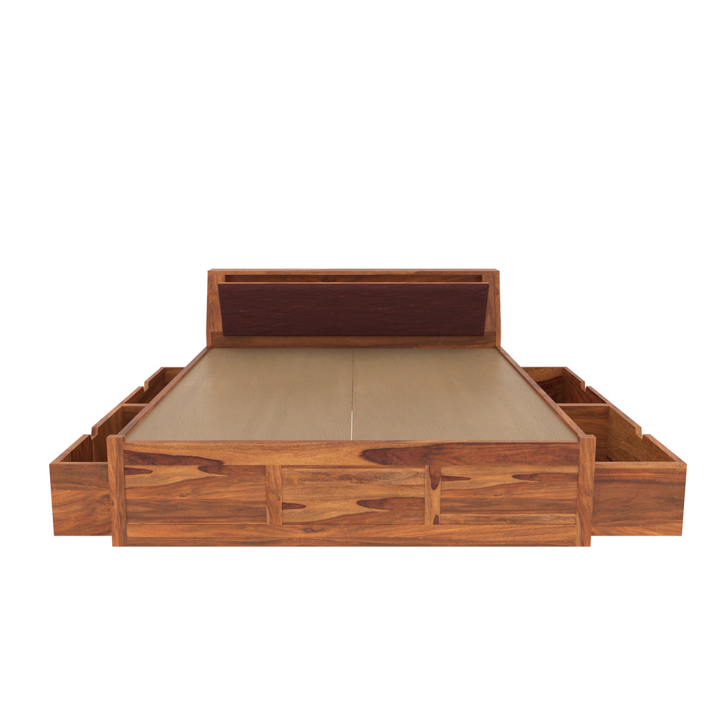 The Crafted Royal King Drawer Storage Bed