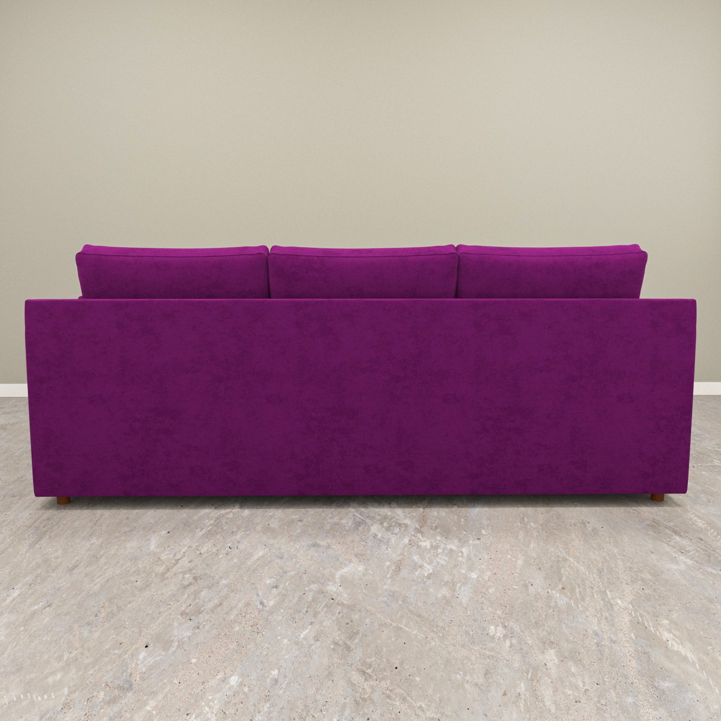 Premium Purple Coloured with Premium Comfort L Shaped 4 Seater Sofa Set for Home Sofa