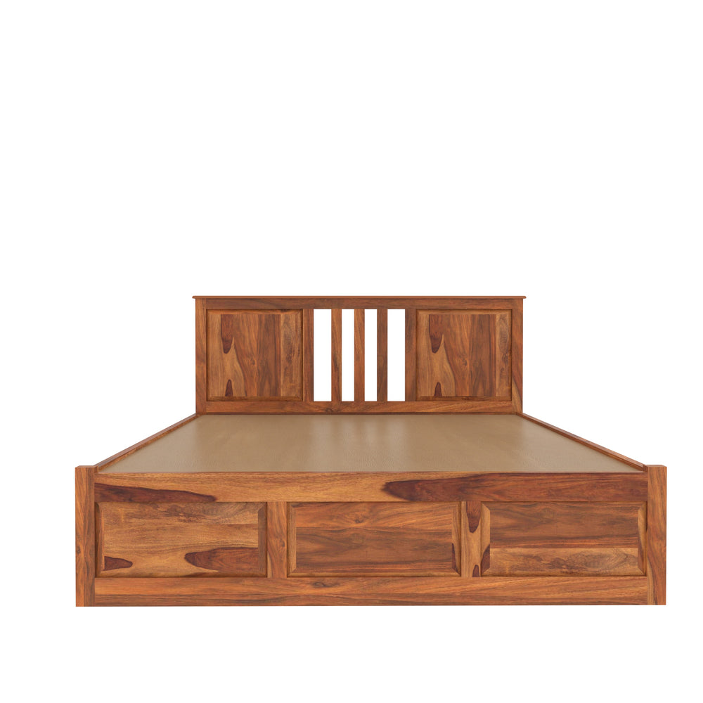 Minimalist Handcrafted Hydraulic Storage Bed