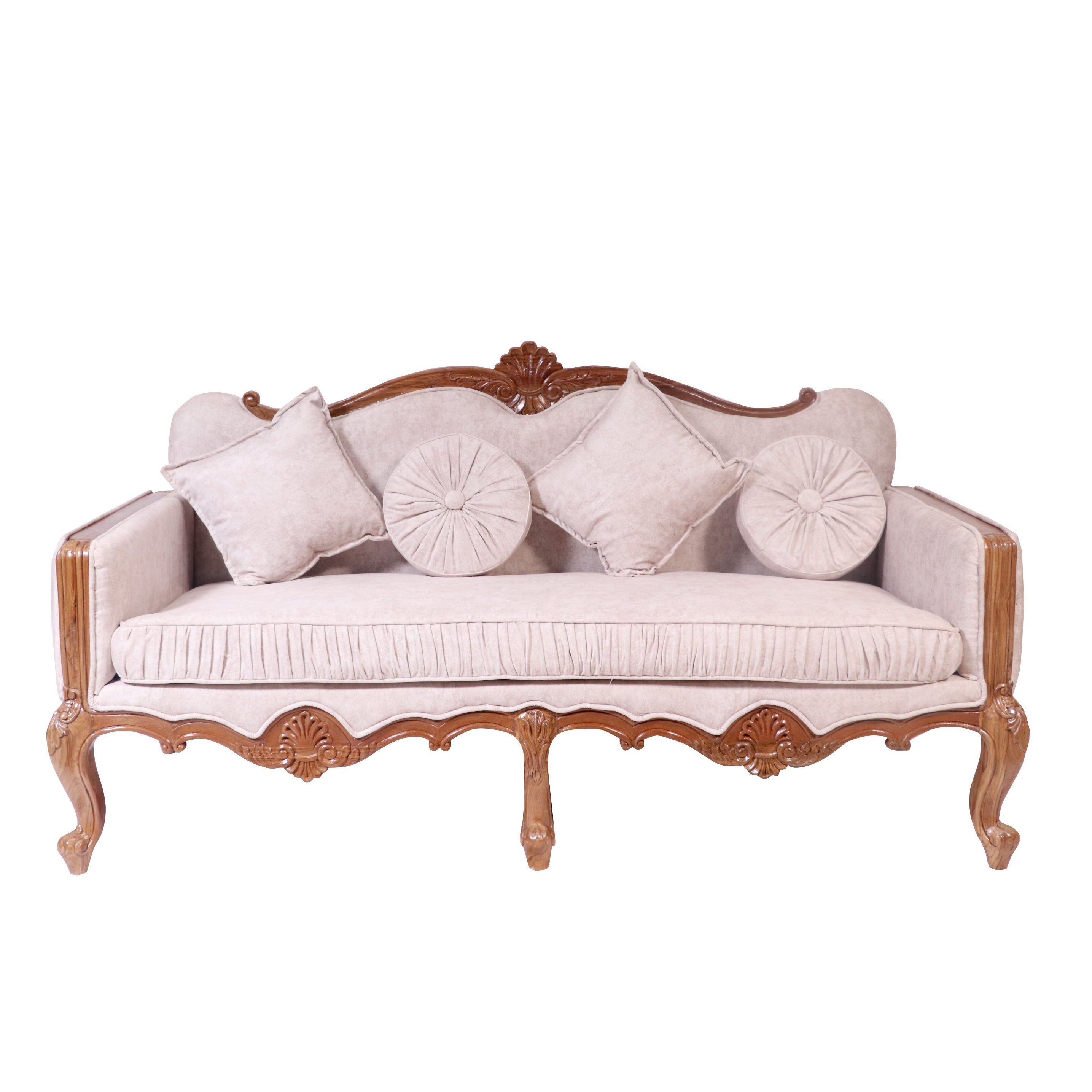 Classical vive la france concept teak wood sofa Sofa
