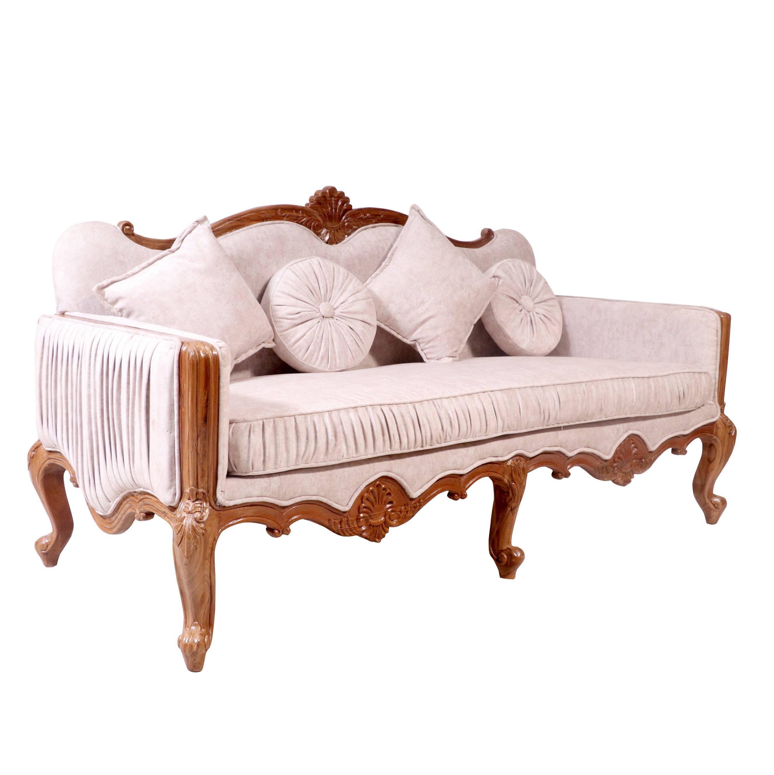 Classical vive la france concept teak wood sofa Sofa