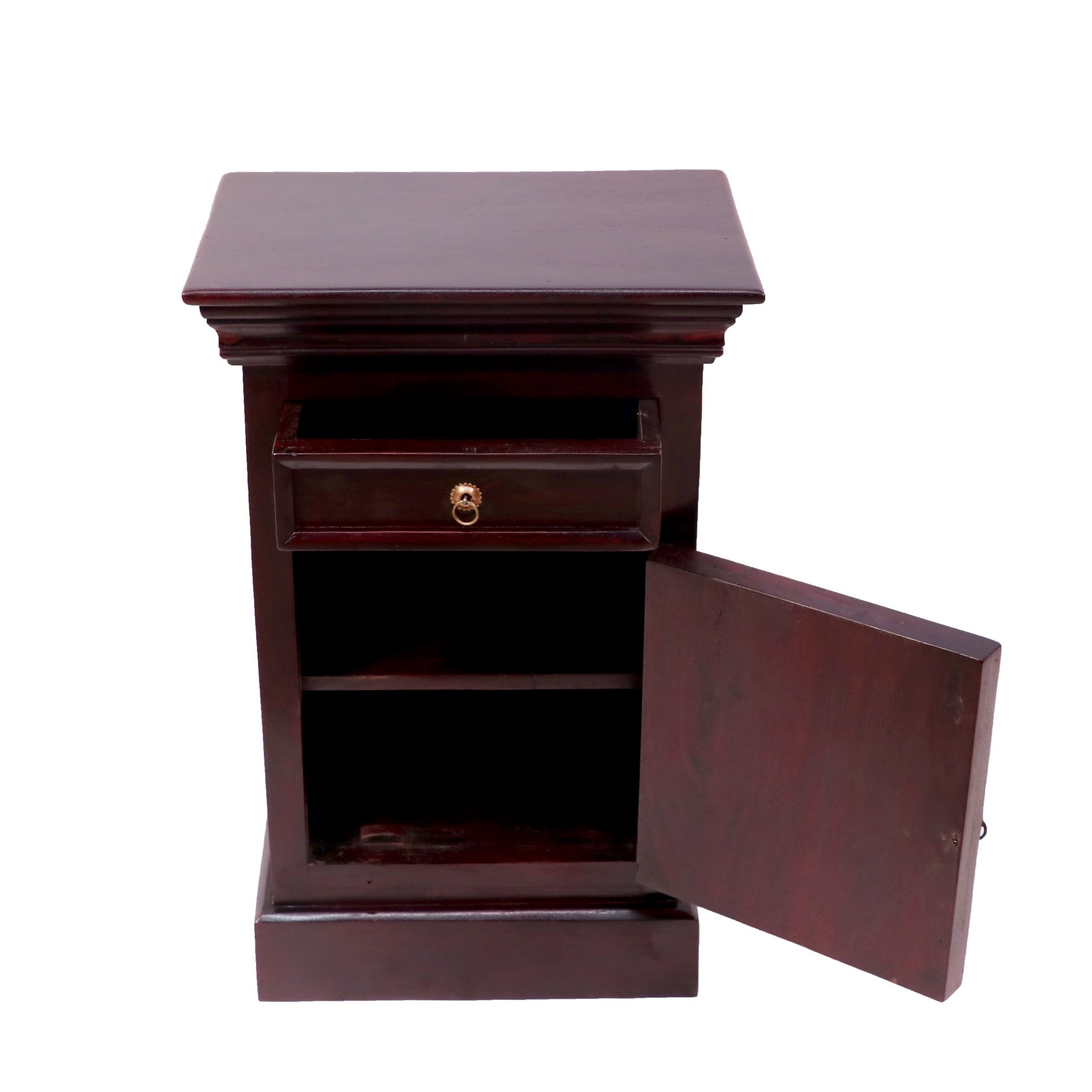 Intricate Rustic Night Stand Bedside