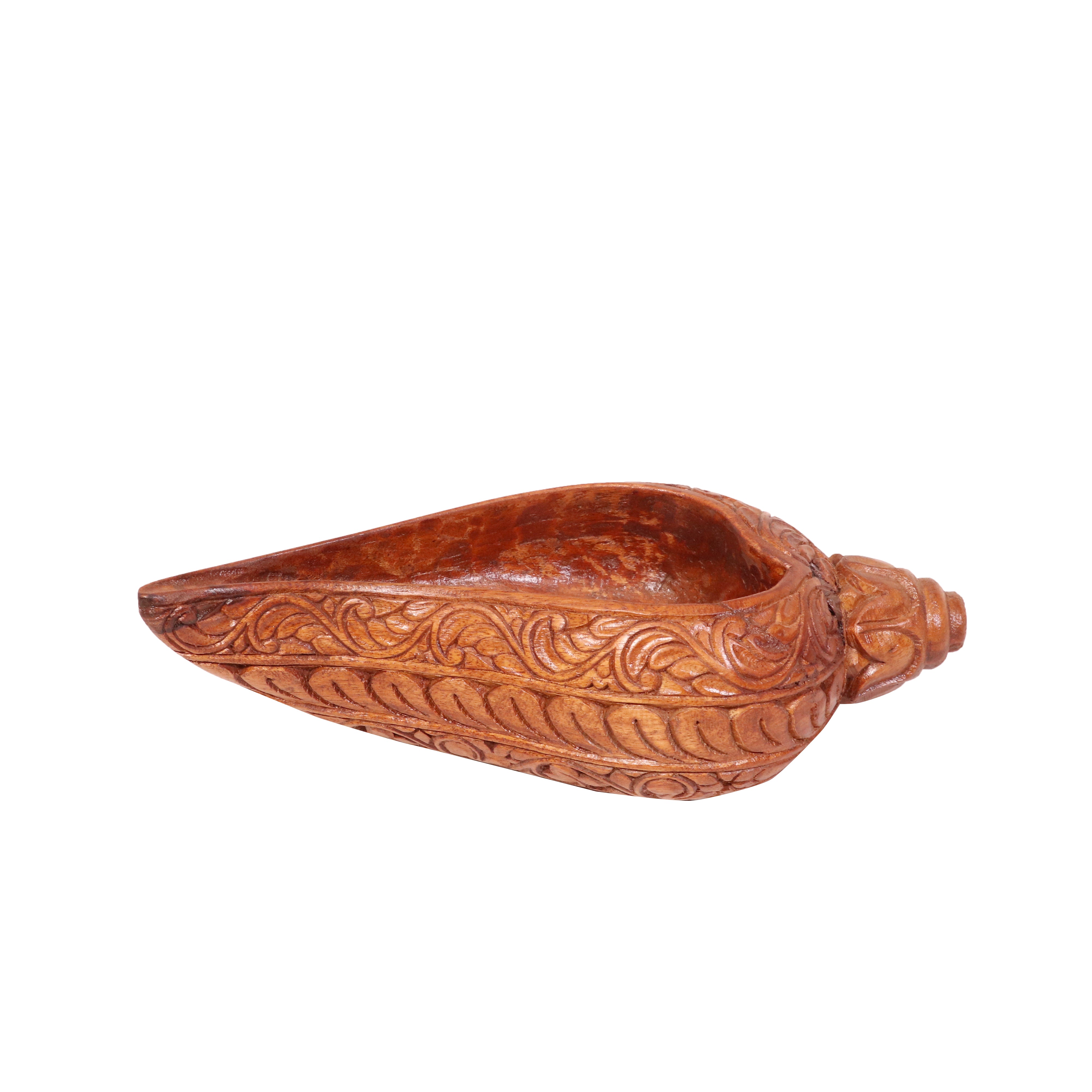 Sankh style carved wooden decor Animal Figurine