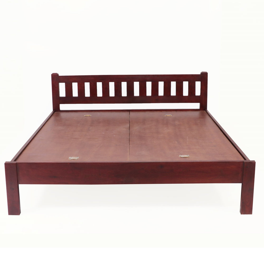 Solid Wood Contemporary Bed (Acacia wood)