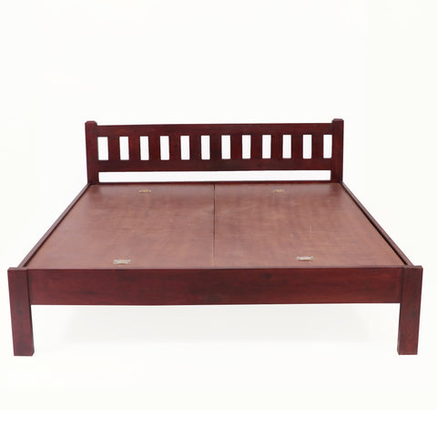 Solid Wood Contemporary Bed (Acacia wood)