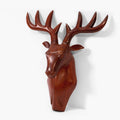 Solid Wood Deer Wall Decor Wall Decor